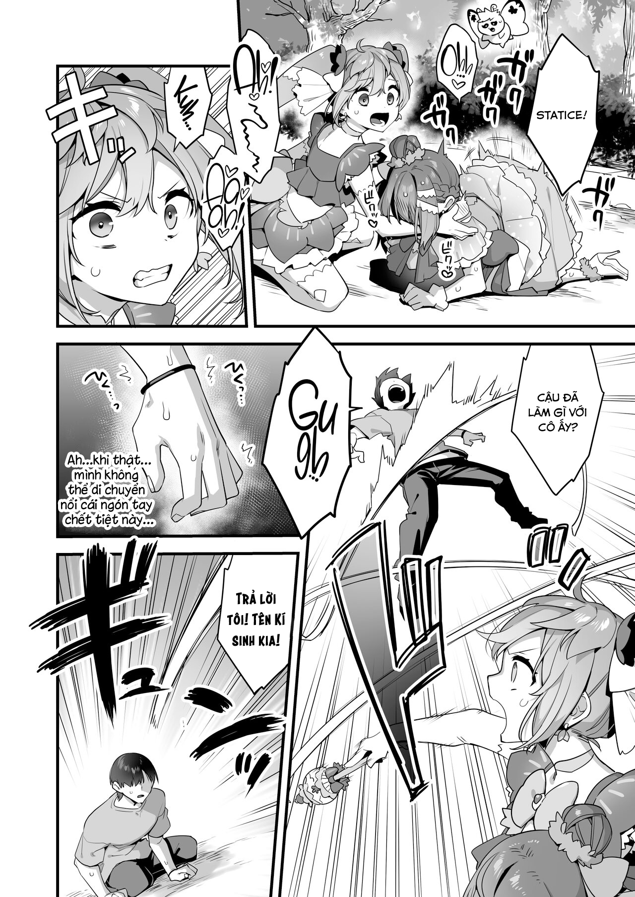 HentaiVN.net - Ảnh 52 - Aku no Tesaki ni Natta node. ~Mahou Shoujo o Ryoujoku Shimasu~ 2 - Chap 1