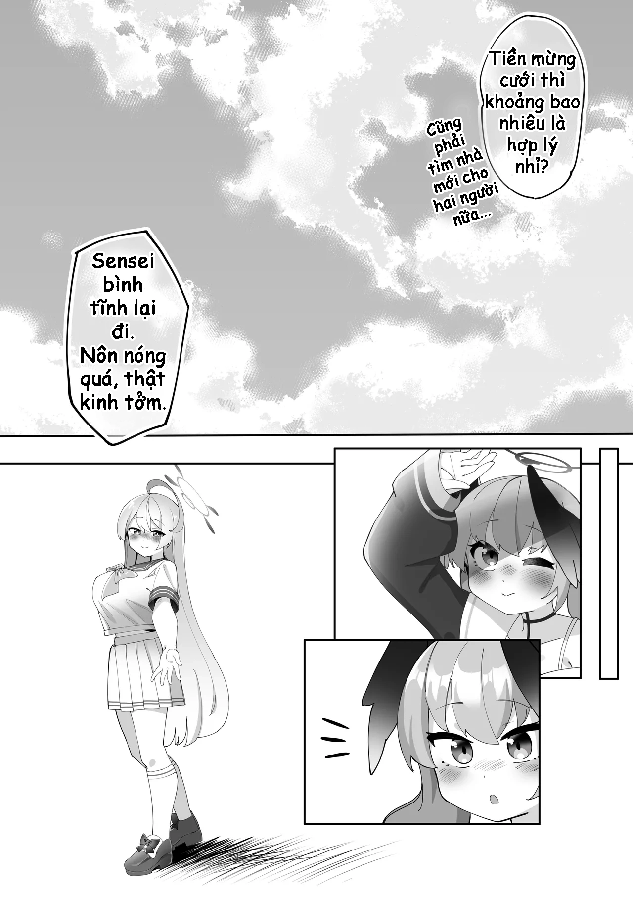 HentaiVN.net - Ảnh 53 - Futanari Koharu-chan vs Hanako-chan Manga - Chap 3