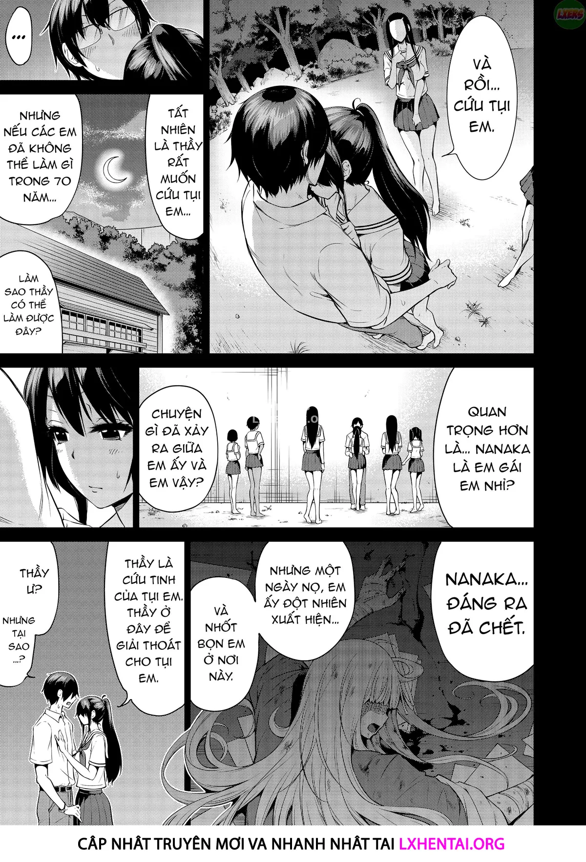 HentaiVN.net - Ảnh 48 - Thiên đường của Nanaka ~ Ngôi trường vùng quê với dàn harem mỹ nữ - Chap 4: Playing Doctor