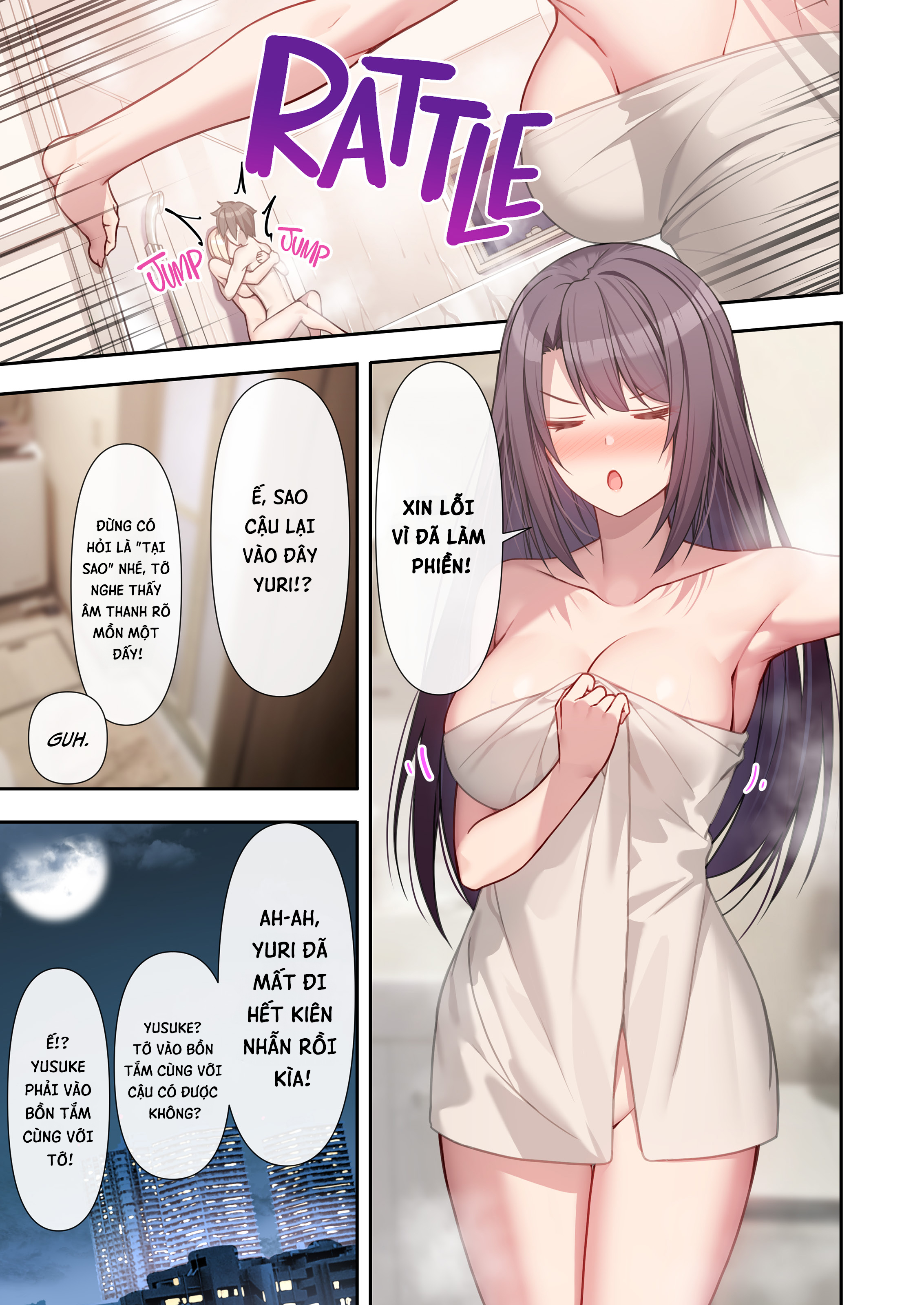 HentaiVN.net - Ảnh 53 - Bạn gái luân phiên - Mối tình tay ba - Oneshot