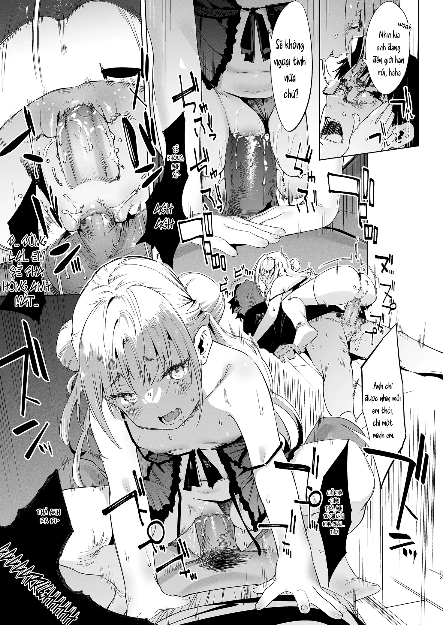 HentaiVN.net - Ảnh 52 - [Không che] Con nhóc Rina-chan hỗn láo VOL. 2 - Oneshot