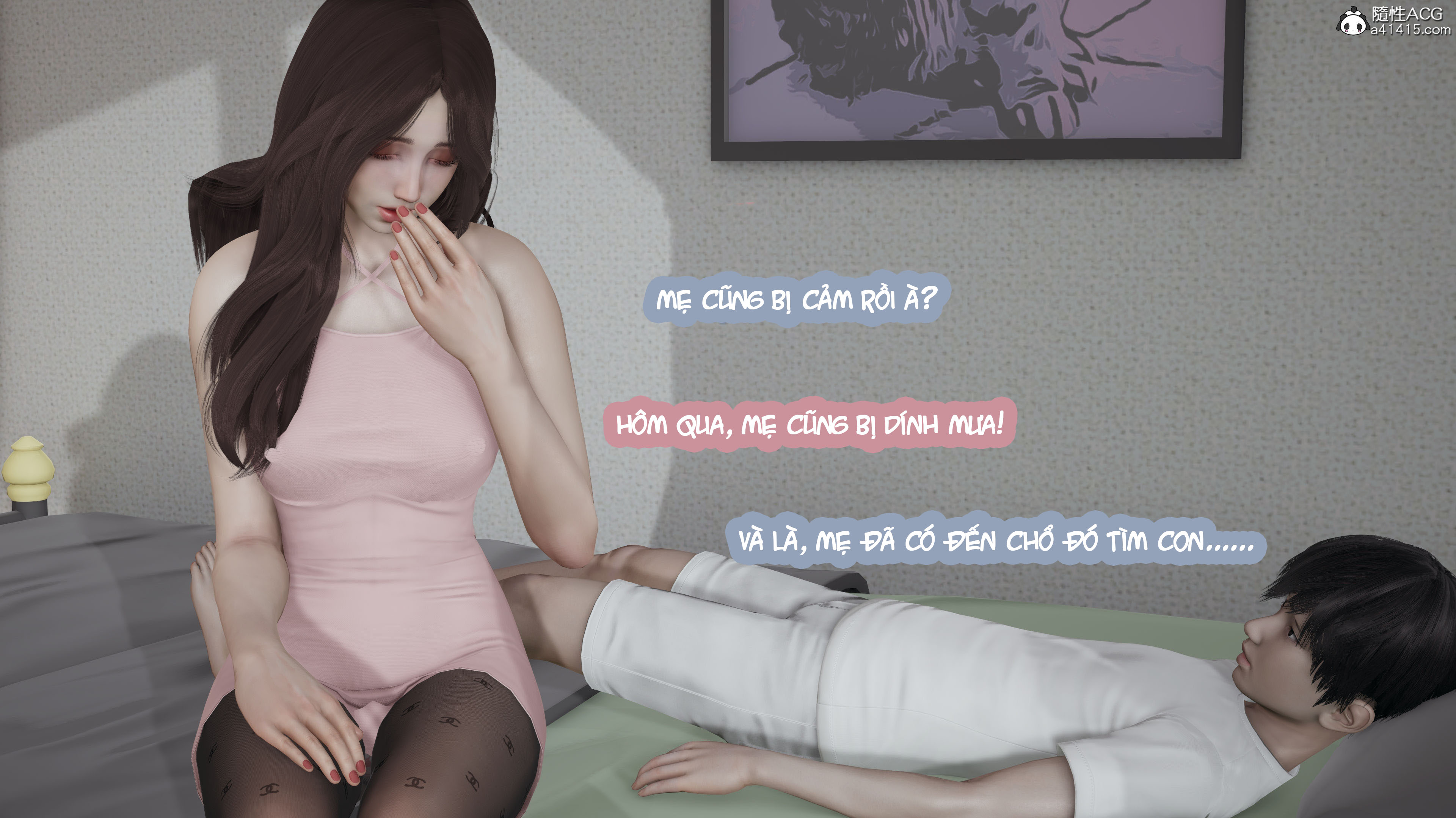 HentaiVN.net - Ảnh 54 - Mẹ Bị Người Khác Cưỡng Hiếp - Chương 2B : Mẹ Bị Cảm Không Phải Lỗi Của Con