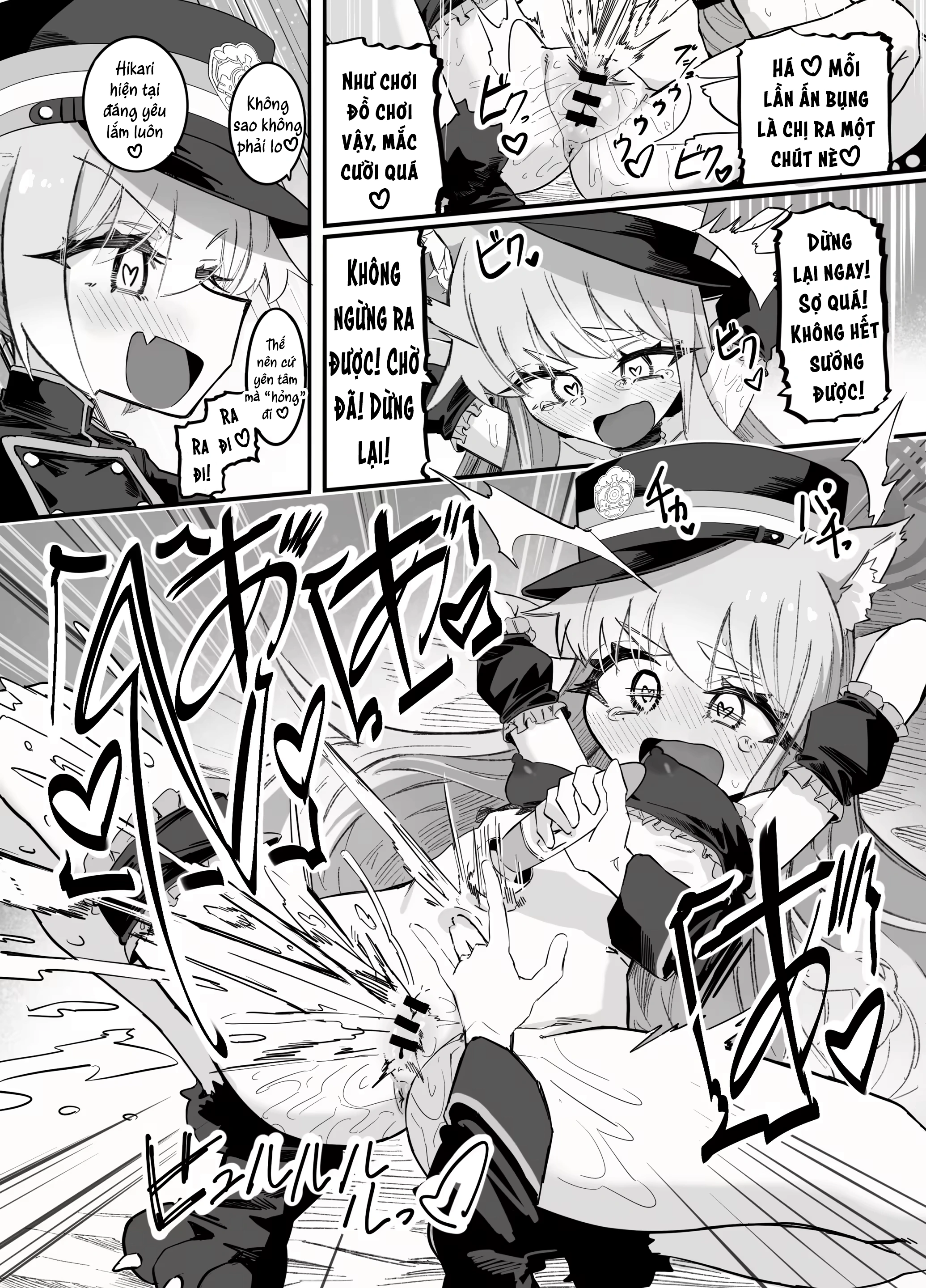 HentaiVN.net - Ảnh 54 - Nozomi Hikari & Đoàn Tàu Yuri Xình Xịch - Oneshot: Sếch Bùng Lổ