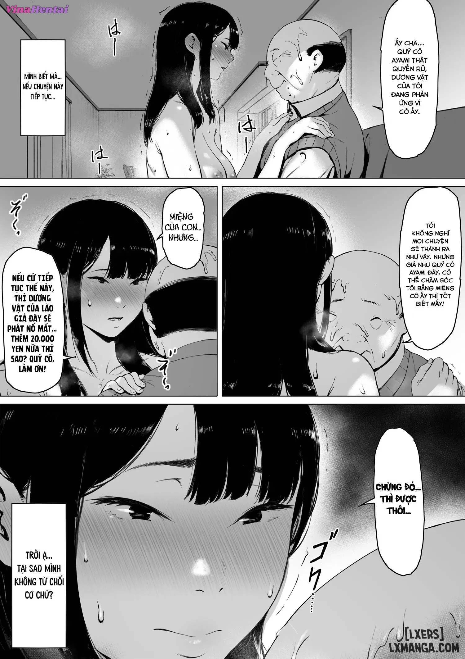 HentaiVN.net - Ảnh 53 - 1. Ánh nhìn của bố chồng 1 - Chapter 1