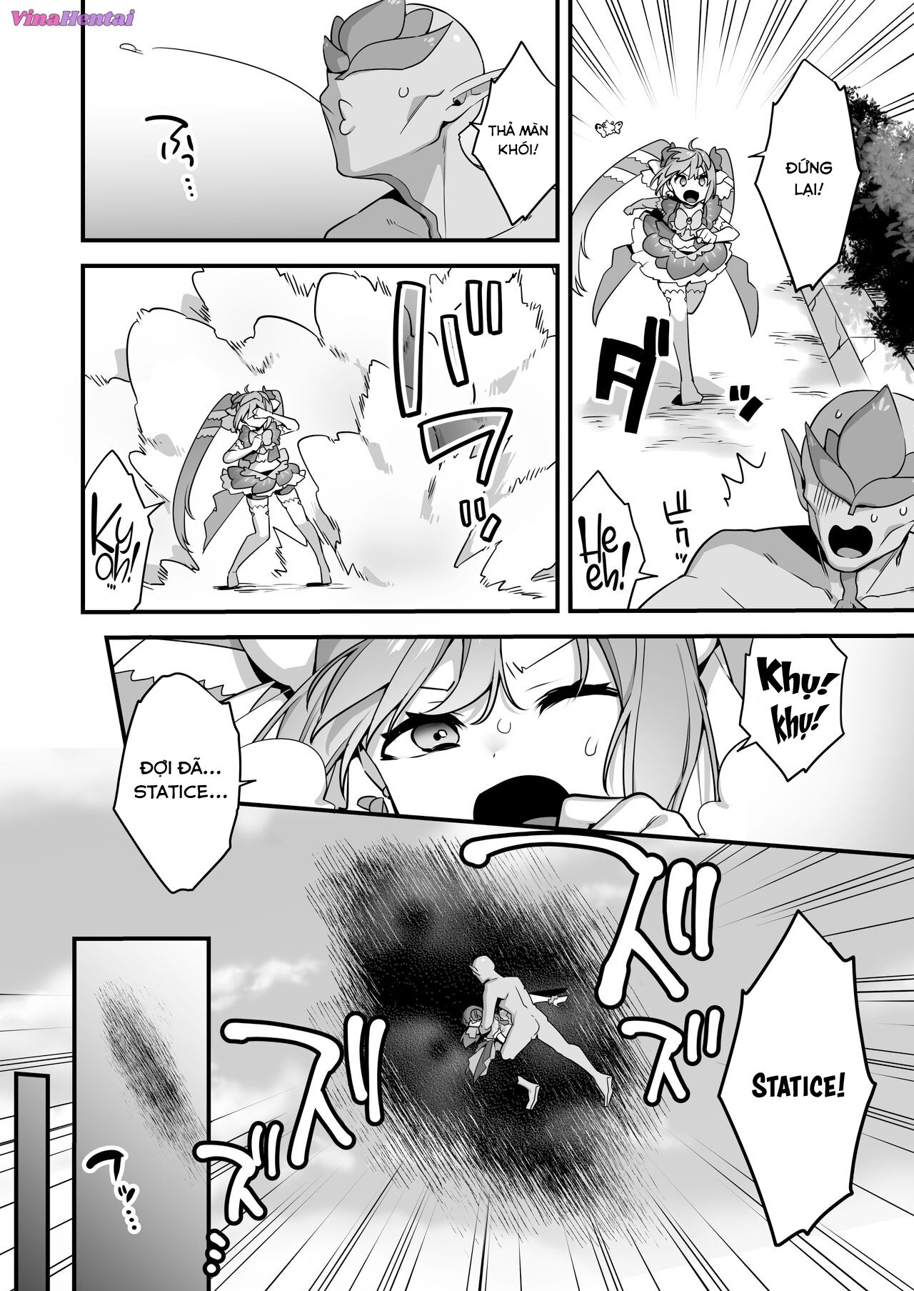 HentaiVN.net - Ảnh 54 - Aku no Tesaki ni Natta node. ~Mahou Shoujo o Ryoujoku Shimasu~ 2 - Chap 1