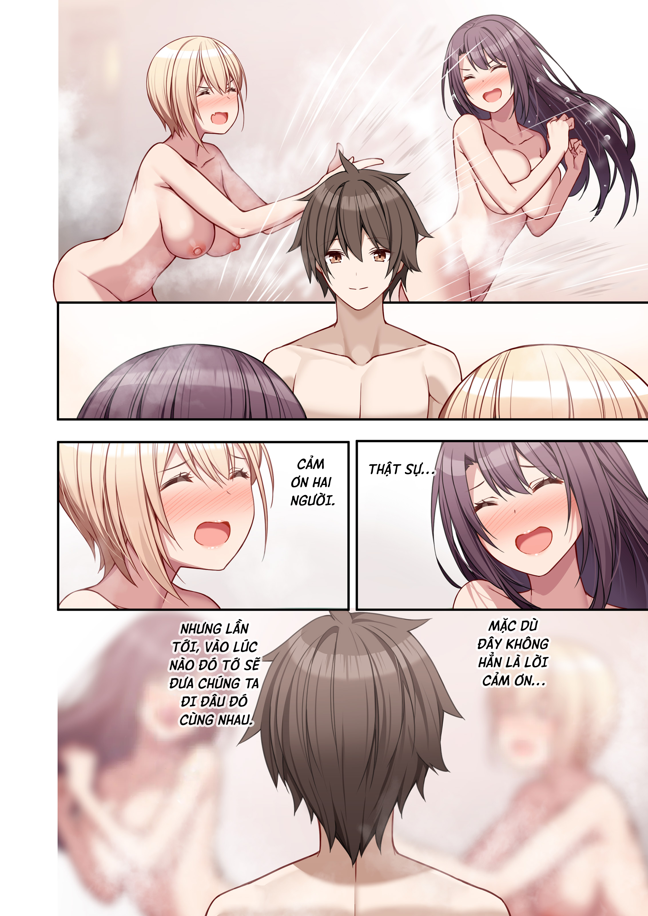 HentaiVN.net - Ảnh 54 - Bạn gái luân phiên - Mối tình tay ba - Oneshot