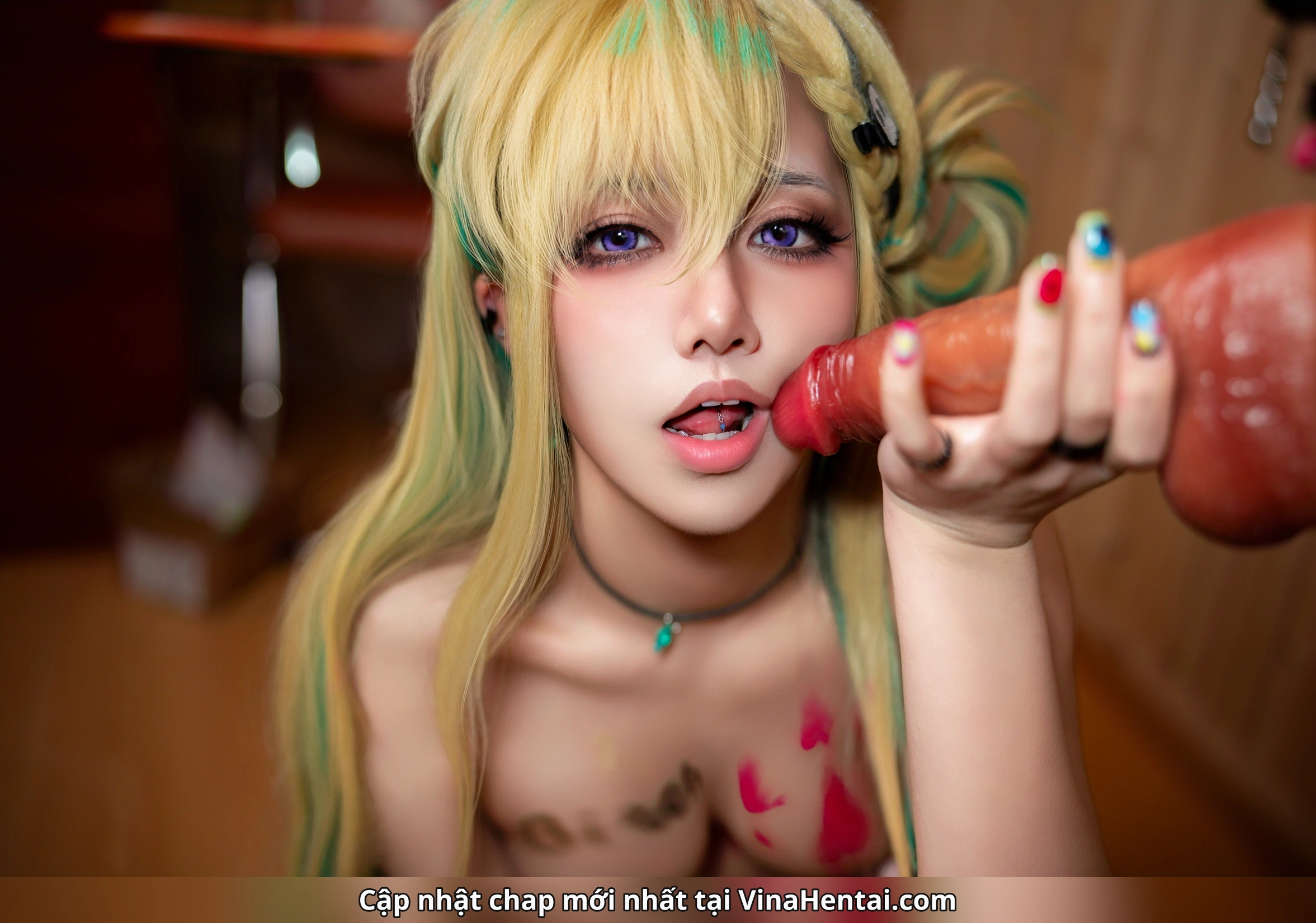 HentaiVN.net - Ảnh 53 - 絞肉姬 Walkure cosplay Lynae – Wuthering Waves “80 photos” - Chap 1