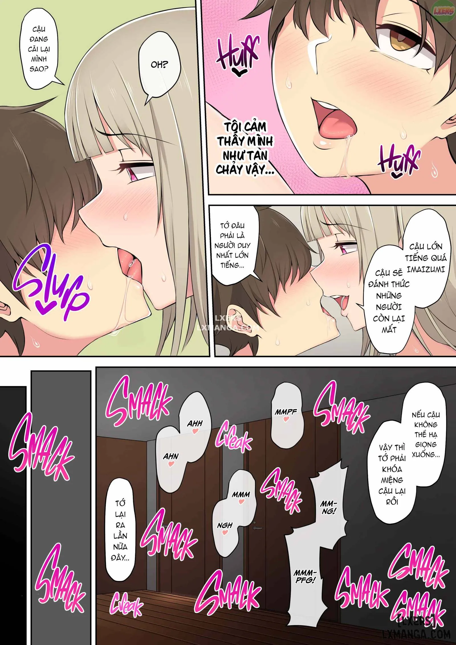 HentaiVN.net - Ảnh 54 - Imaizumi đưa cả bầy Gyaru về nhà mình - Chapter 1