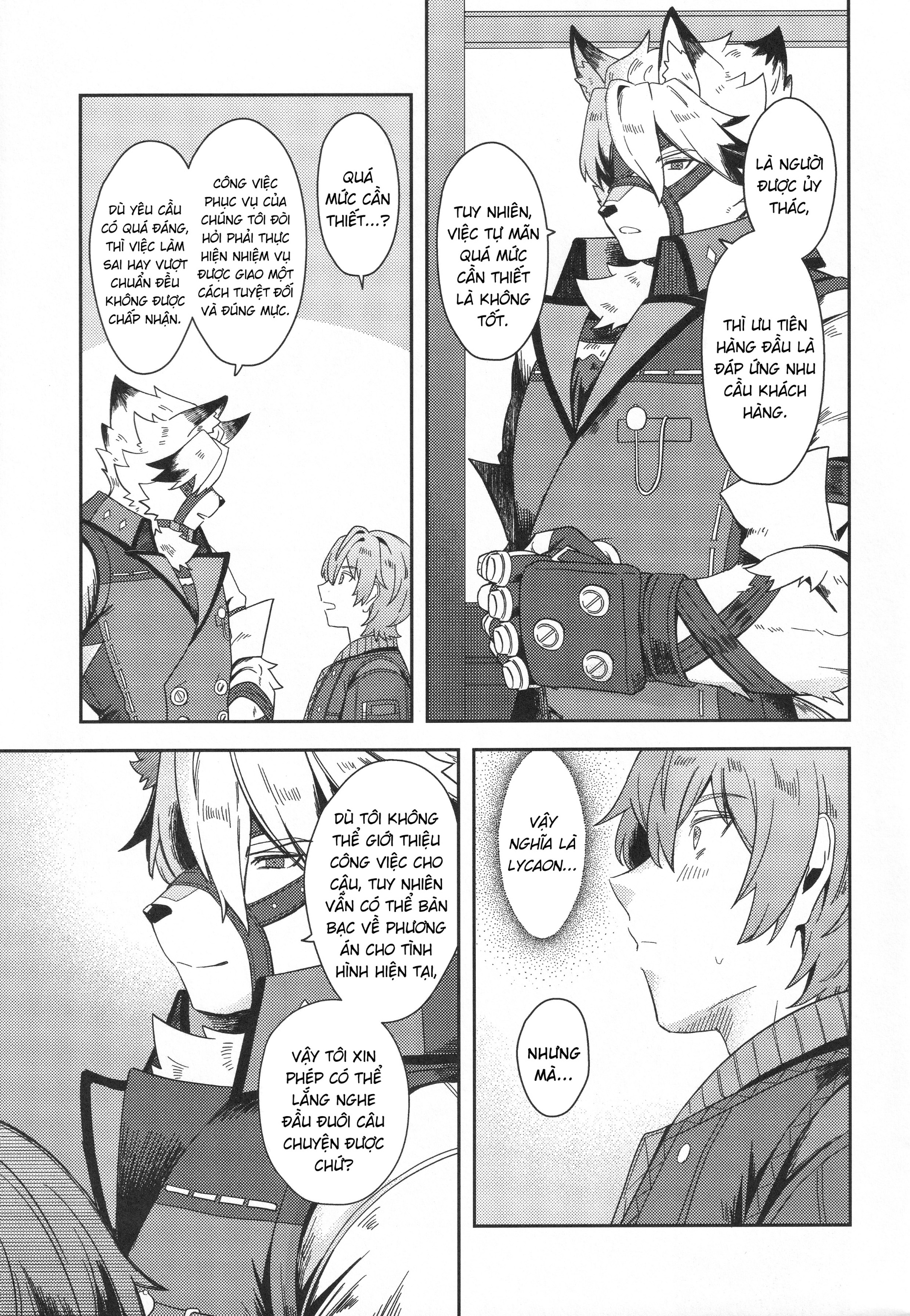 HentaiVN.net - Ảnh 50 - Oshiete Kudasai Lycaon-san - oneshot tạch