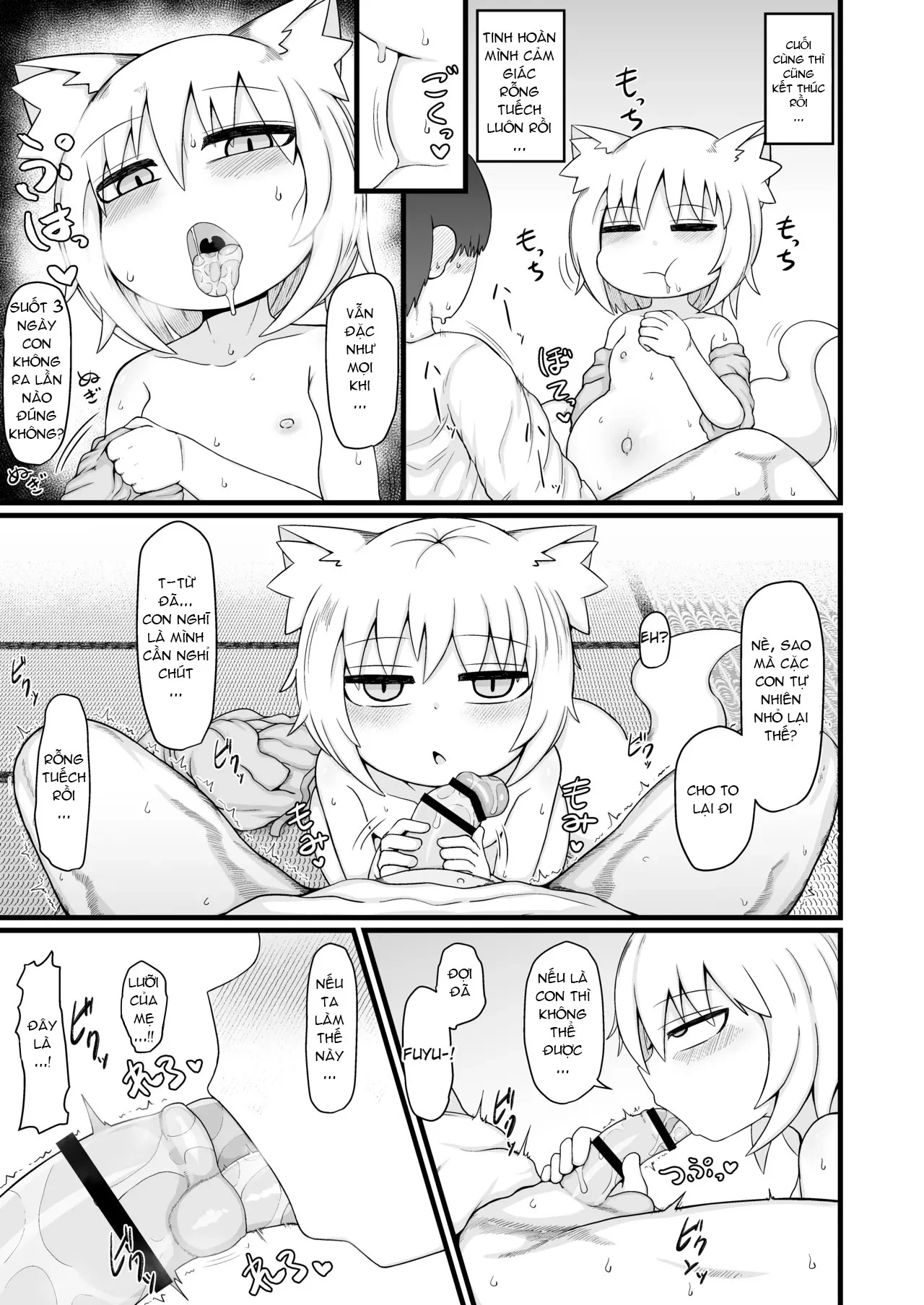 HentaiVN.net - Ảnh 53 - Người Mẹ Loli Không Thể Cưỡng Lại Được Tôi 9 - EP1