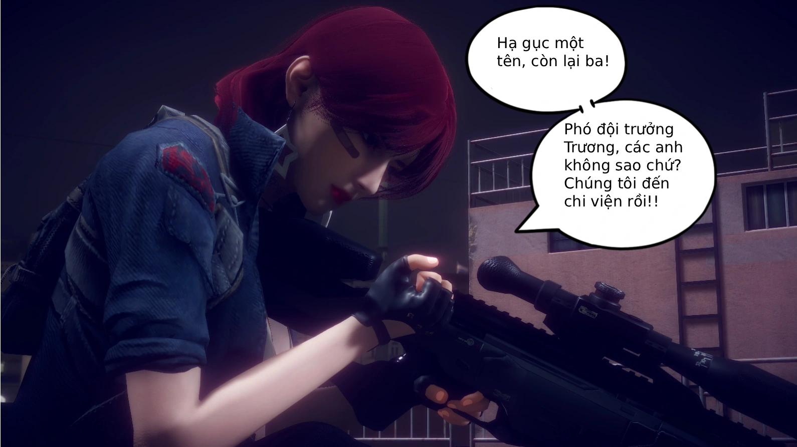 HentaiVN.net - Ảnh 59 - Tiểu Sử Trần Kiều An - Chap 7: Đã được sắp đặt từ lâu, đội cảnh sát tiến vào
