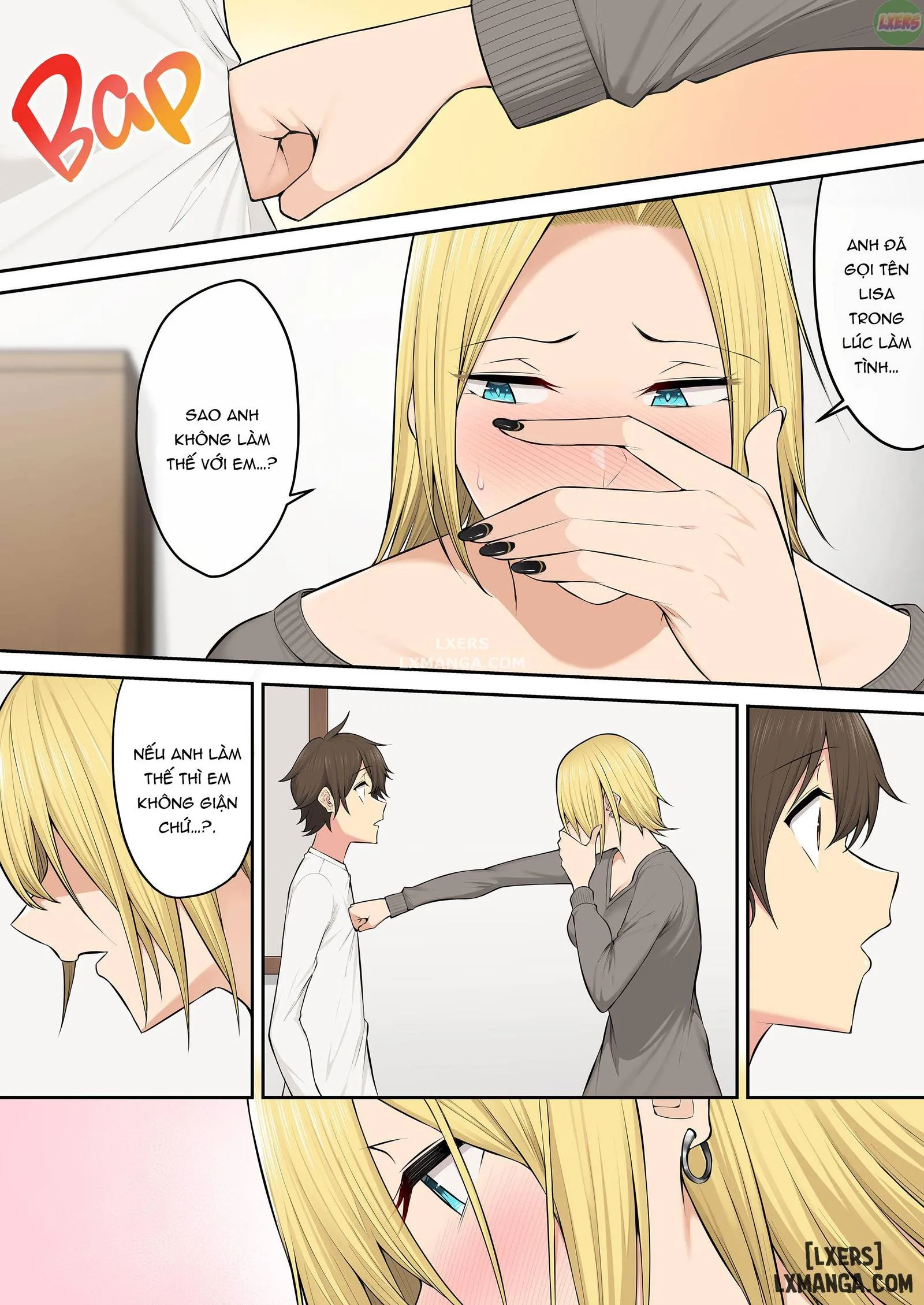 HentaiVN.net - Ảnh 55 - Imaizumi đưa cả bầy Gyaru về nhà mình - Chapter 5