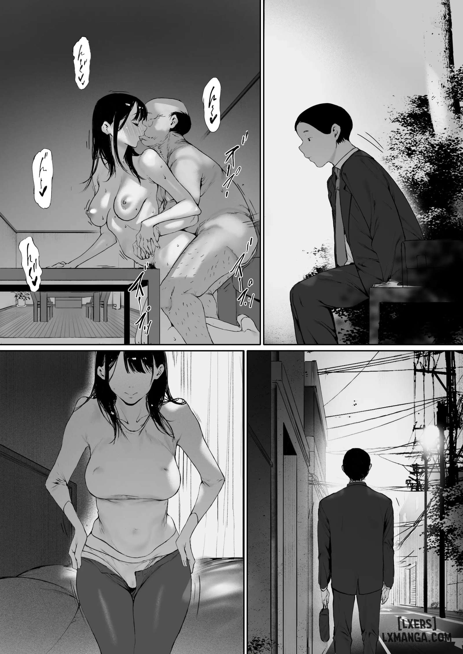 HentaiVN.net - Ảnh 55 - 3. Ánh nhìn của bố chồng 3 - Oneshot