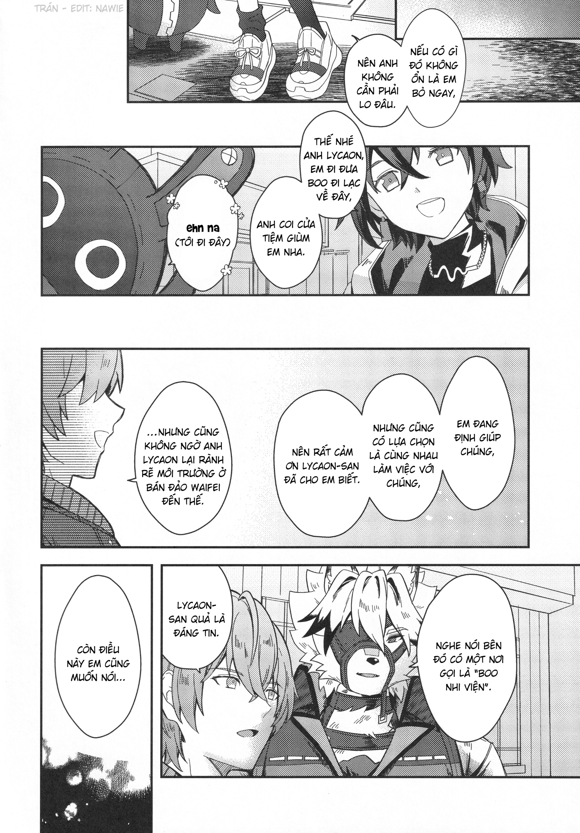 HentaiVN.net - Ảnh 51 - Oshiete Kudasai Lycaon-san - oneshot tạch