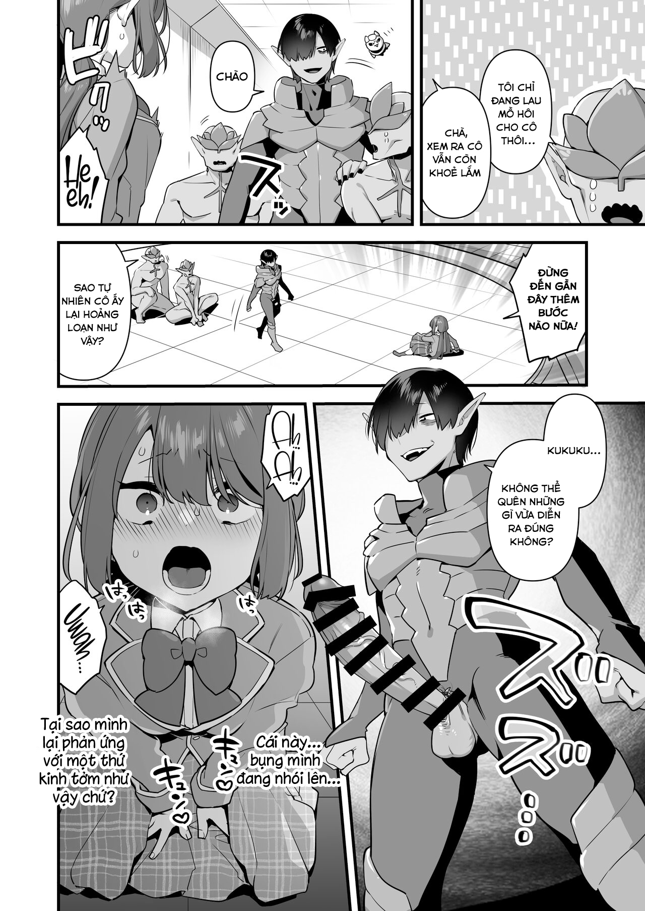 HentaiVN.net - Ảnh 56 - Aku no Tesaki ni Natta node. ~Mahou Shoujo o Ryoujoku Shimasu~ 2 - Chap 1