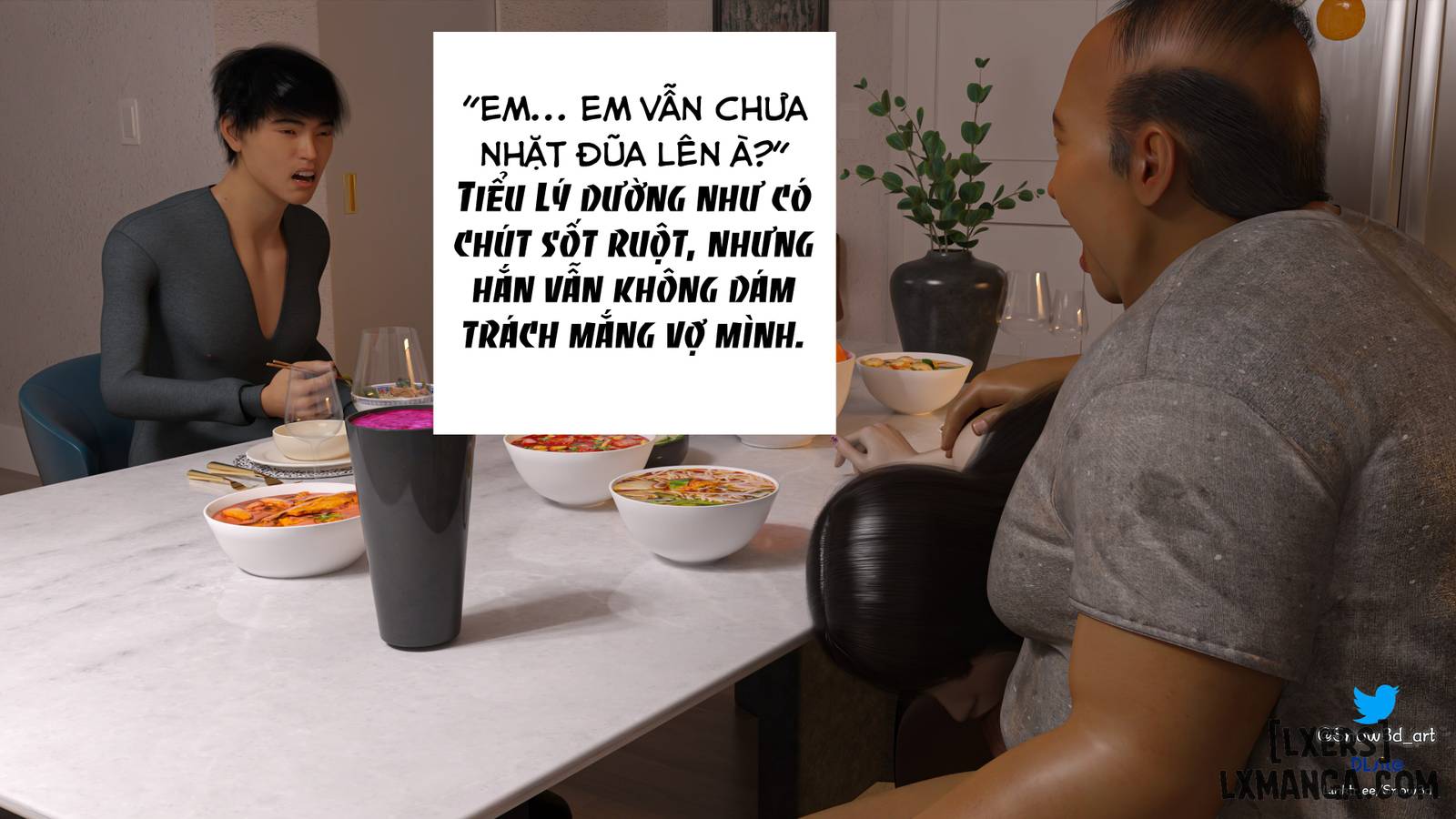 HentaiVN.net - Ảnh 56 - Vợ Tôi Vương Vân - Chương 8