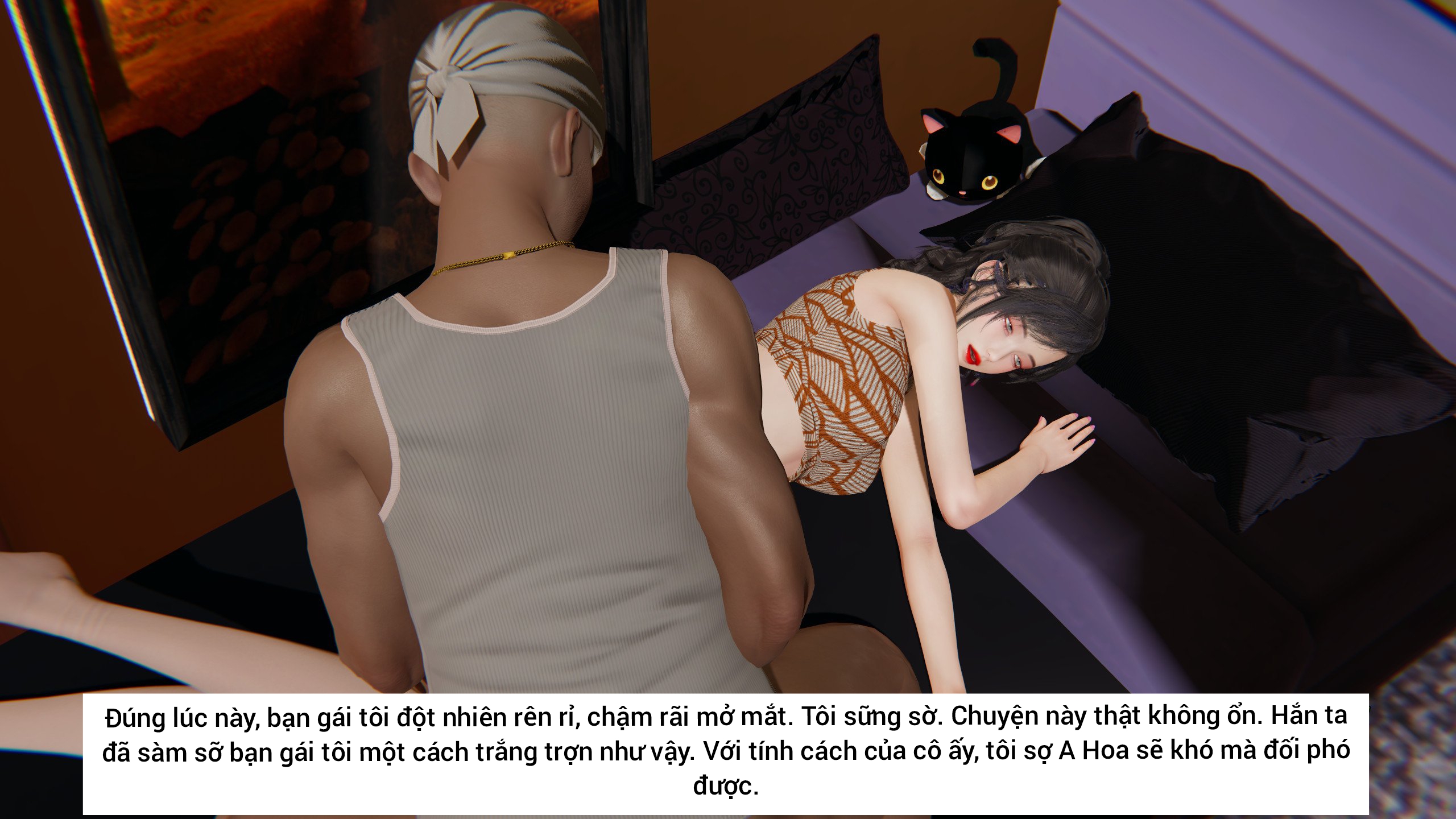 HentaiVN.net - Ảnh 57 - Vạch trần bạn gái Tiểu Nguyệt - Chap3: buổi tụ họp
