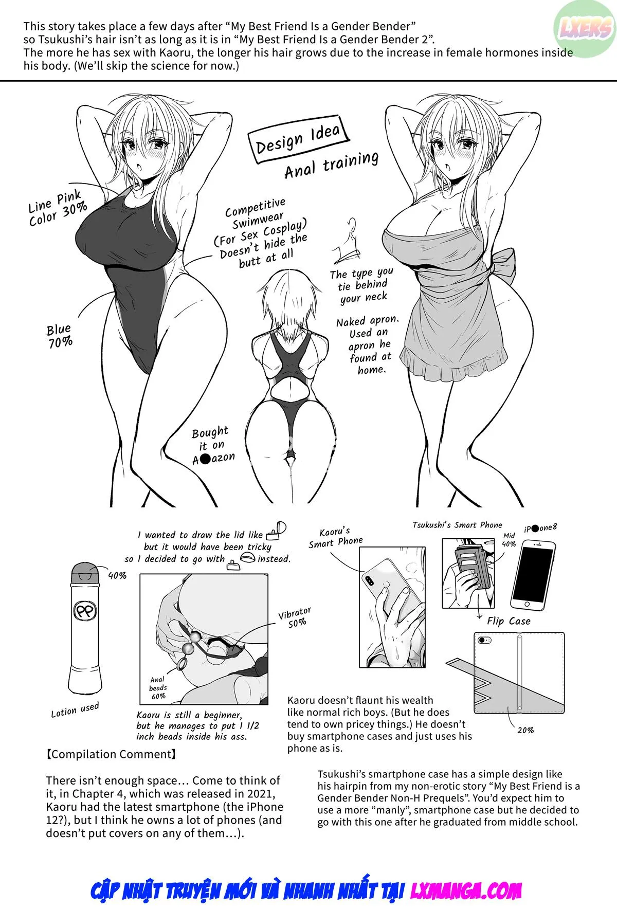 HentaiVN.net - Ảnh 56 - Ore No Shinyuu Wa TS (Seitenka) Taishitsu - Chap 2