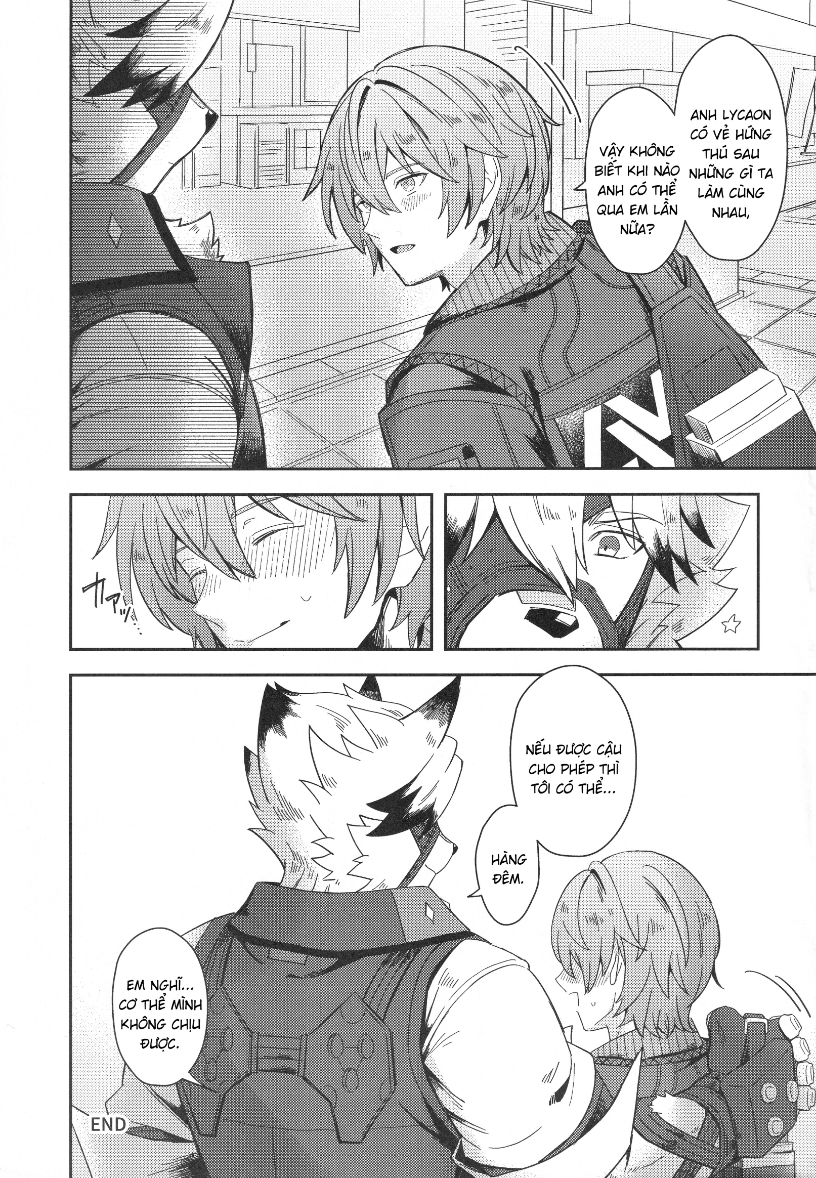 HentaiVN.net - Ảnh 52 - Oshiete Kudasai Lycaon-san - oneshot tạch
