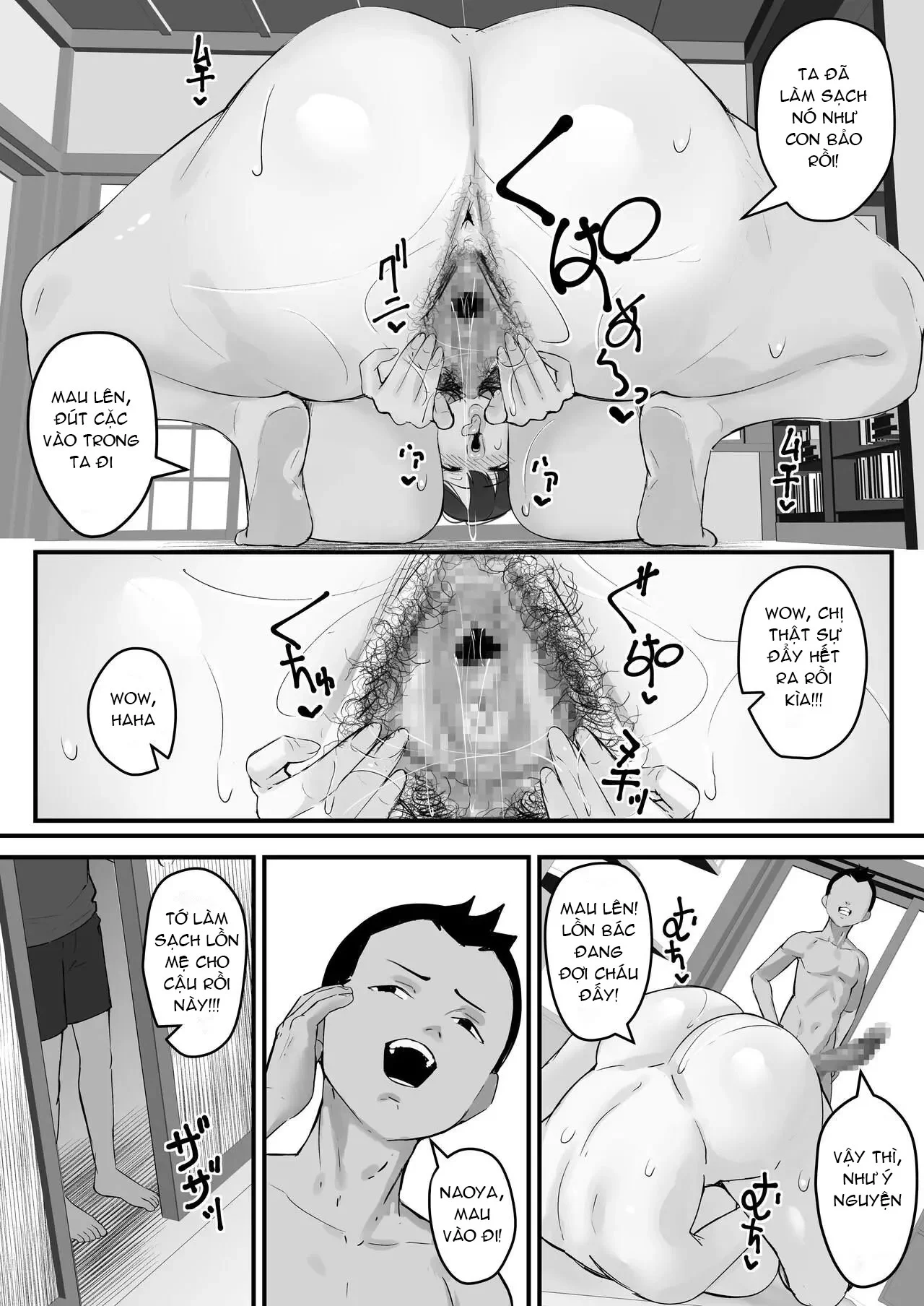 HentaiVN.net - Ảnh 55 - Netorare Kaa-san - Kaa-san ga Aitsu no Nikubenki ni Natta Hi 3 - Oneshot