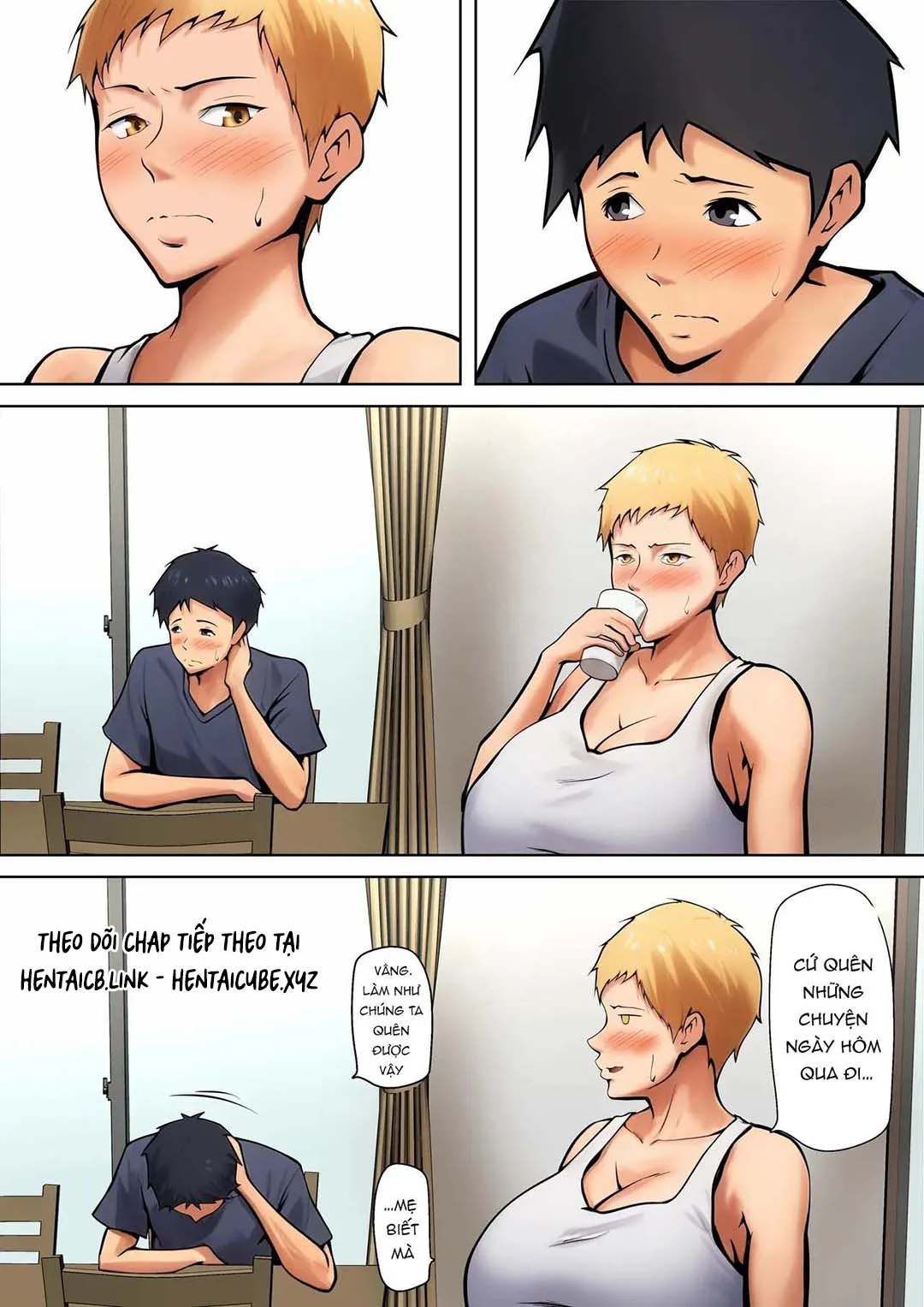 HentaiVN.net - Ảnh 56 - Mẹ kế và con chồng sống chung - Ch.1