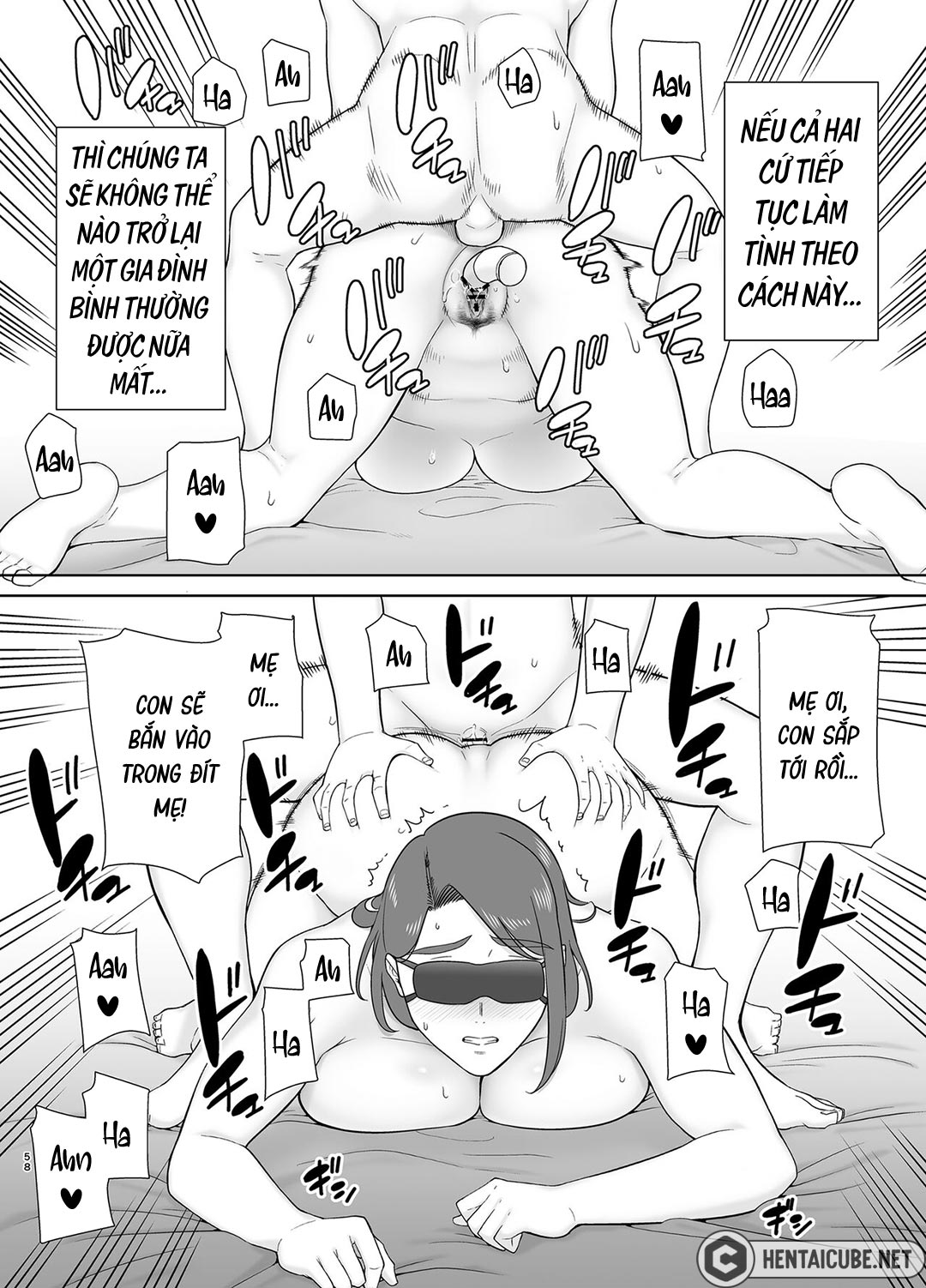 HentaiVN.net - Ảnh 15 - Mẹ chính là người tôi yêu! - Chap 8b