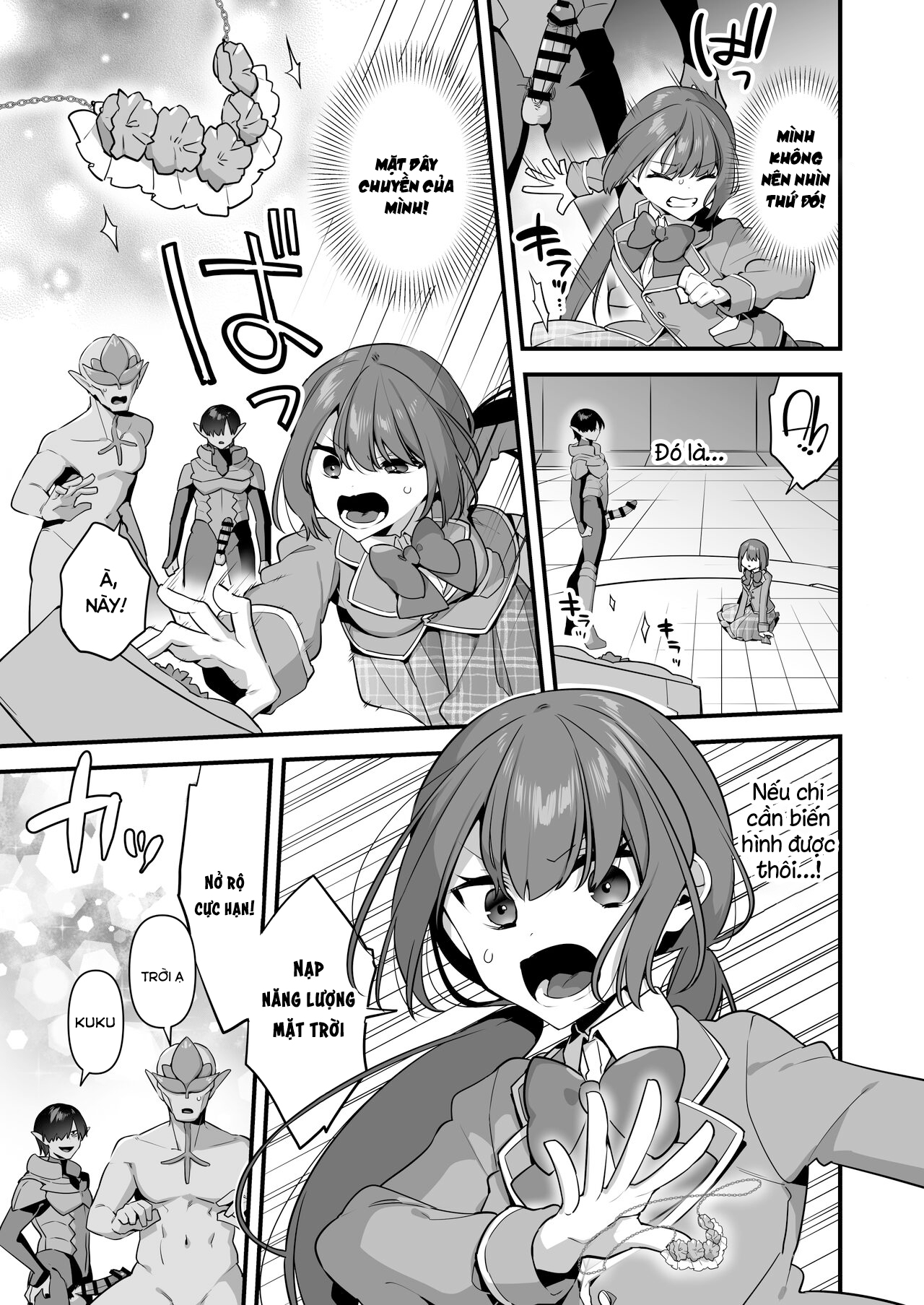 HentaiVN.net - Ảnh 57 - Aku no Tesaki ni Natta node. ~Mahou Shoujo o Ryoujoku Shimasu~ 2 - Chap 1