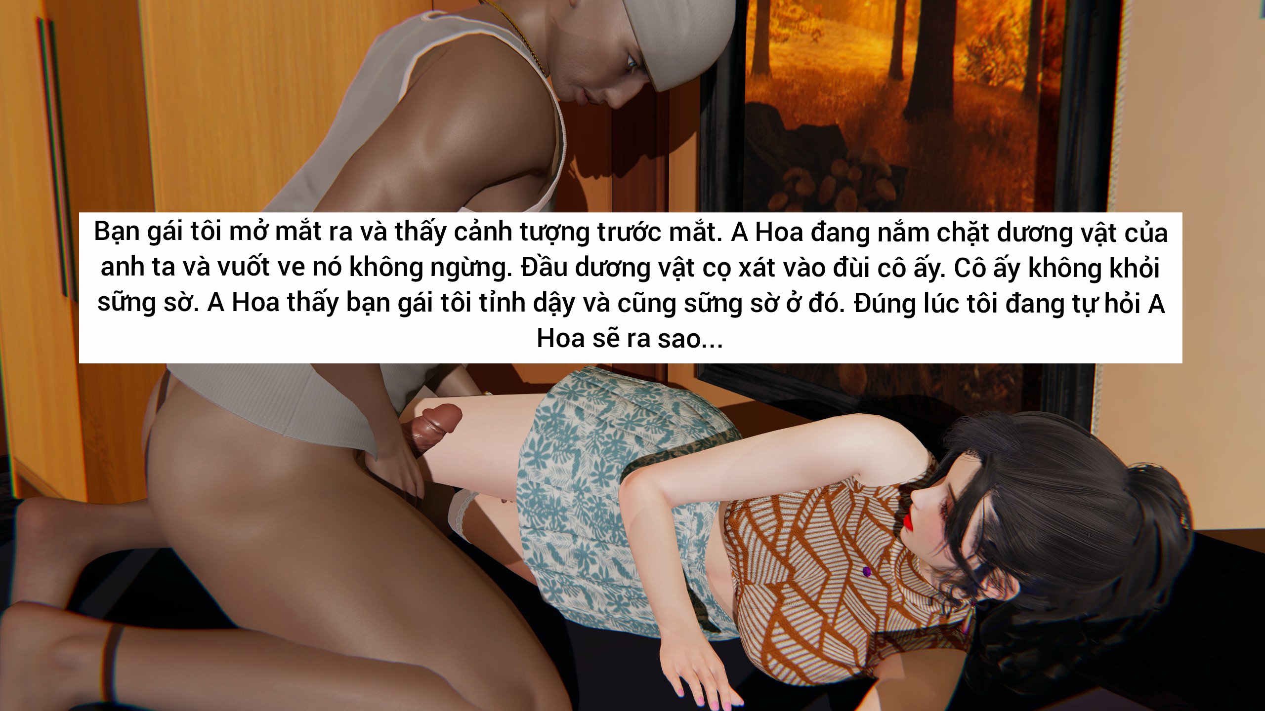HentaiVN.net - Ảnh 58 - Vạch trần bạn gái Tiểu Nguyệt - Chap3: buổi tụ họp