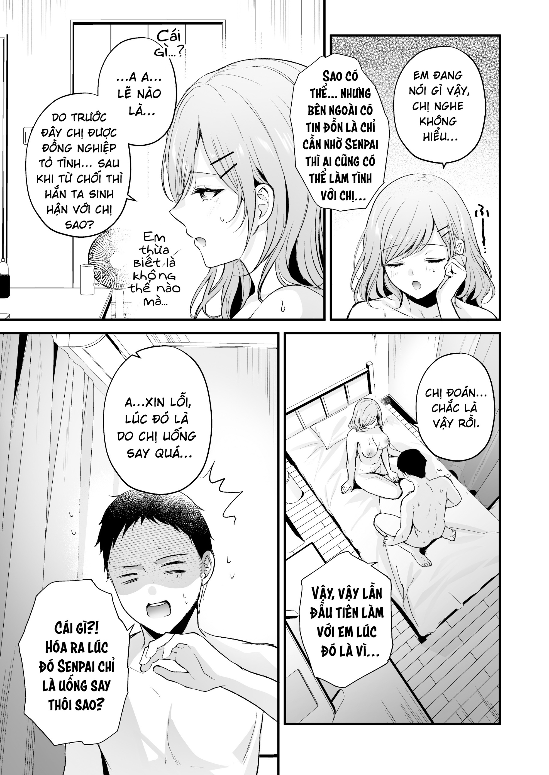 HentaiVN.net - Ảnh 57 - Tanomeba Yarasete Kureru Cool na Senpai Ogino-san. - Oneshot