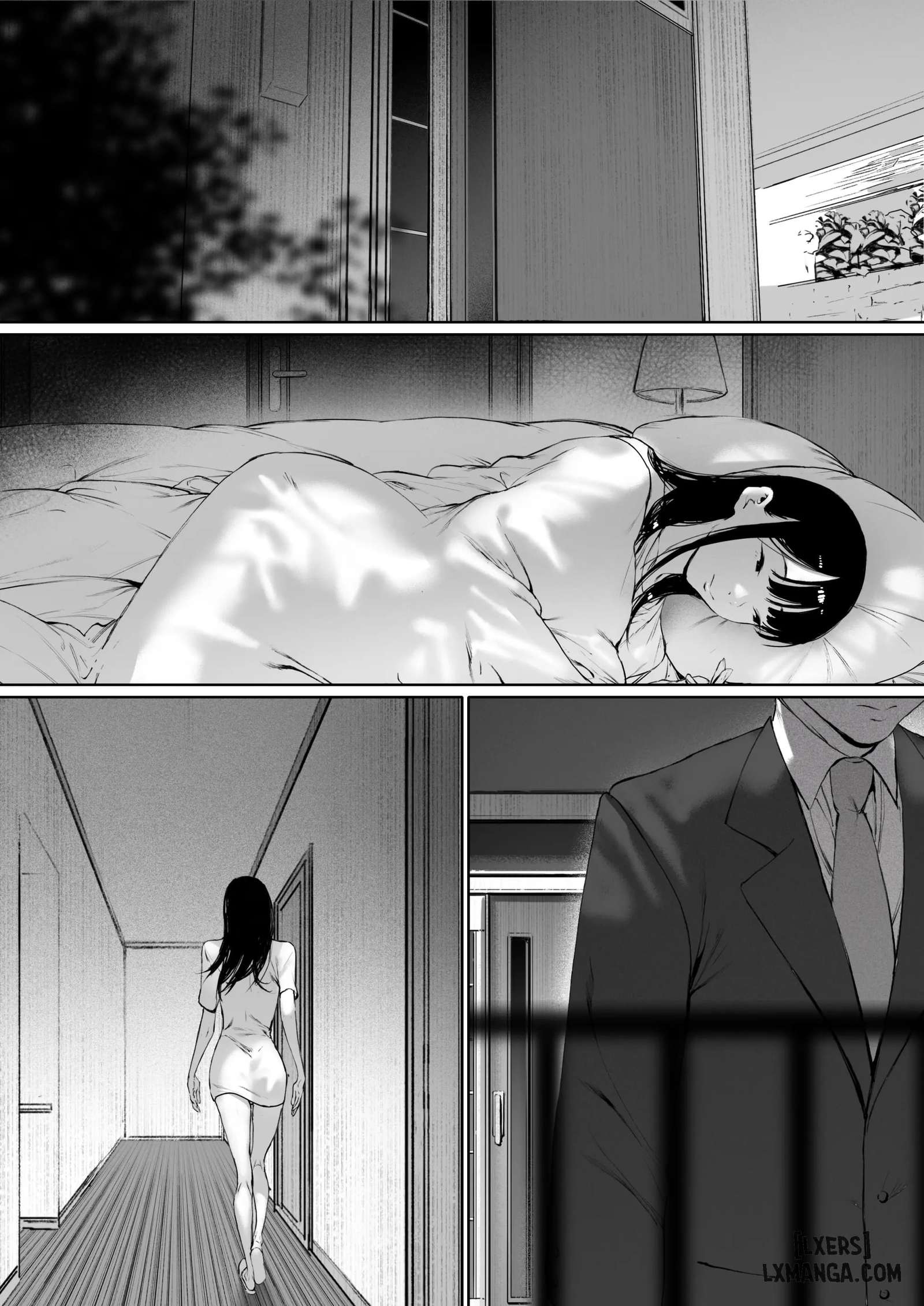 HentaiVN.net - Ảnh 57 - 3. Ánh nhìn của bố chồng 3 - Oneshot
