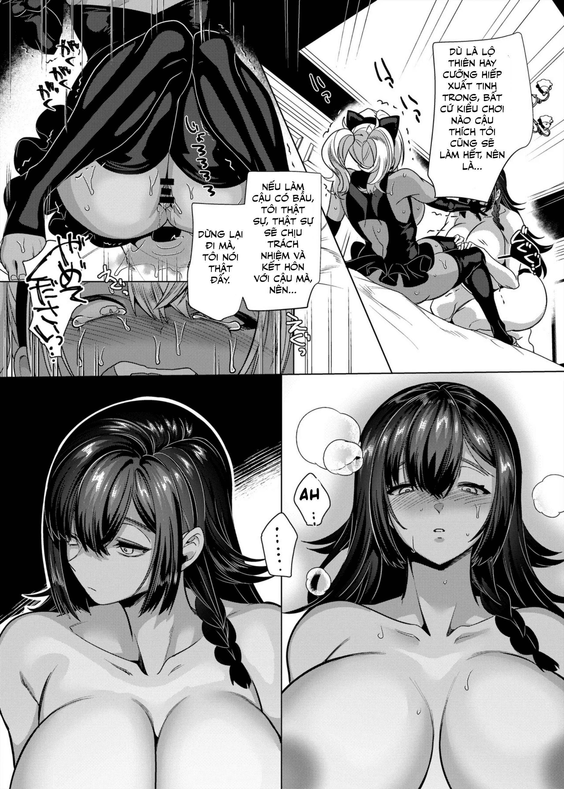 HentaiVN.net - Ảnh 58 - Takahama-Kun ♀(hóa nữ) Hoàn Toàn Nghe Lời Cô Bạn Gái Máu M - Oneshot(dài)