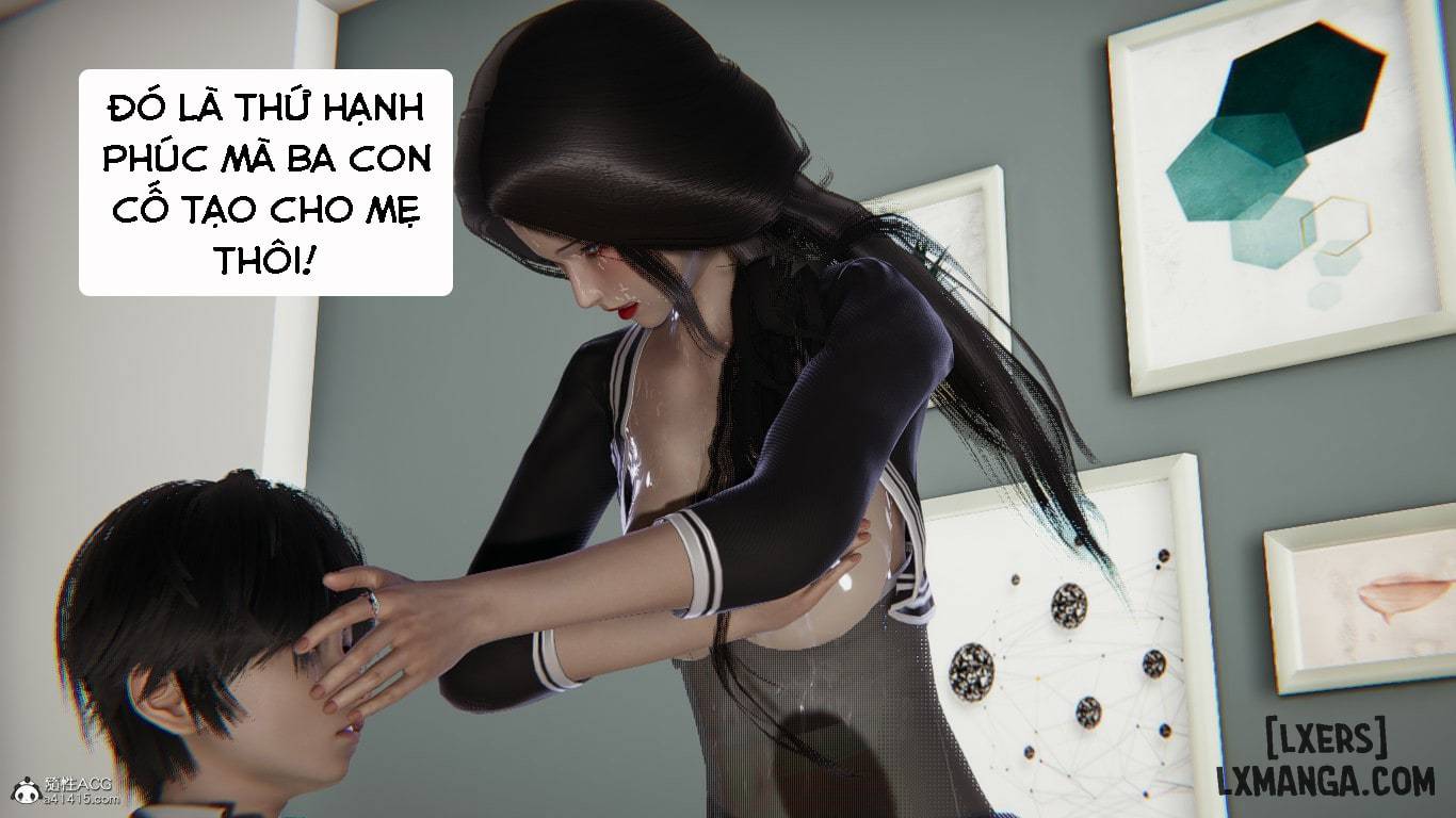 HentaiVN.net - Ảnh 58 - Thôi miên mẹ để giúp ba chăm sóc mẹ - Chương 1.2