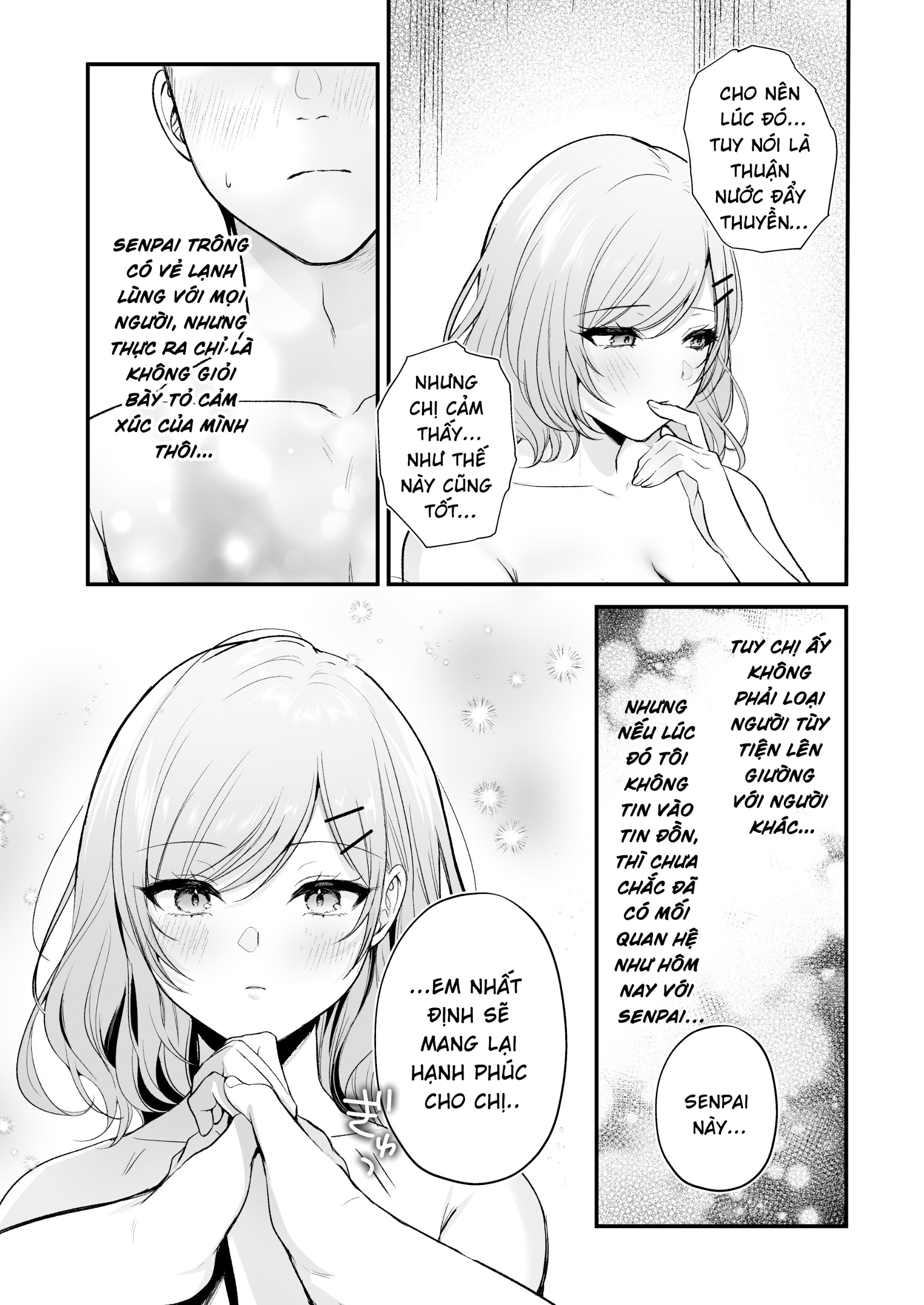 HentaiVN.net - Ảnh 58 - Tanomeba Yarasete Kureru Cool na Senpai Ogino-san. - Oneshot