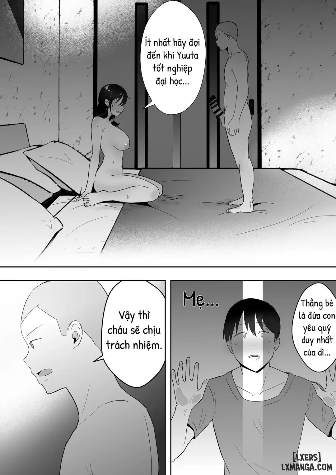HentaiVN.net - Ảnh 58 - TomoKano Kaa-chan~ Daisuki na Ore no Hahaoya wa Aho na Shinyuu no Kanojo~ [My Mom Is My Friend's Girlfriend] - Chap 3