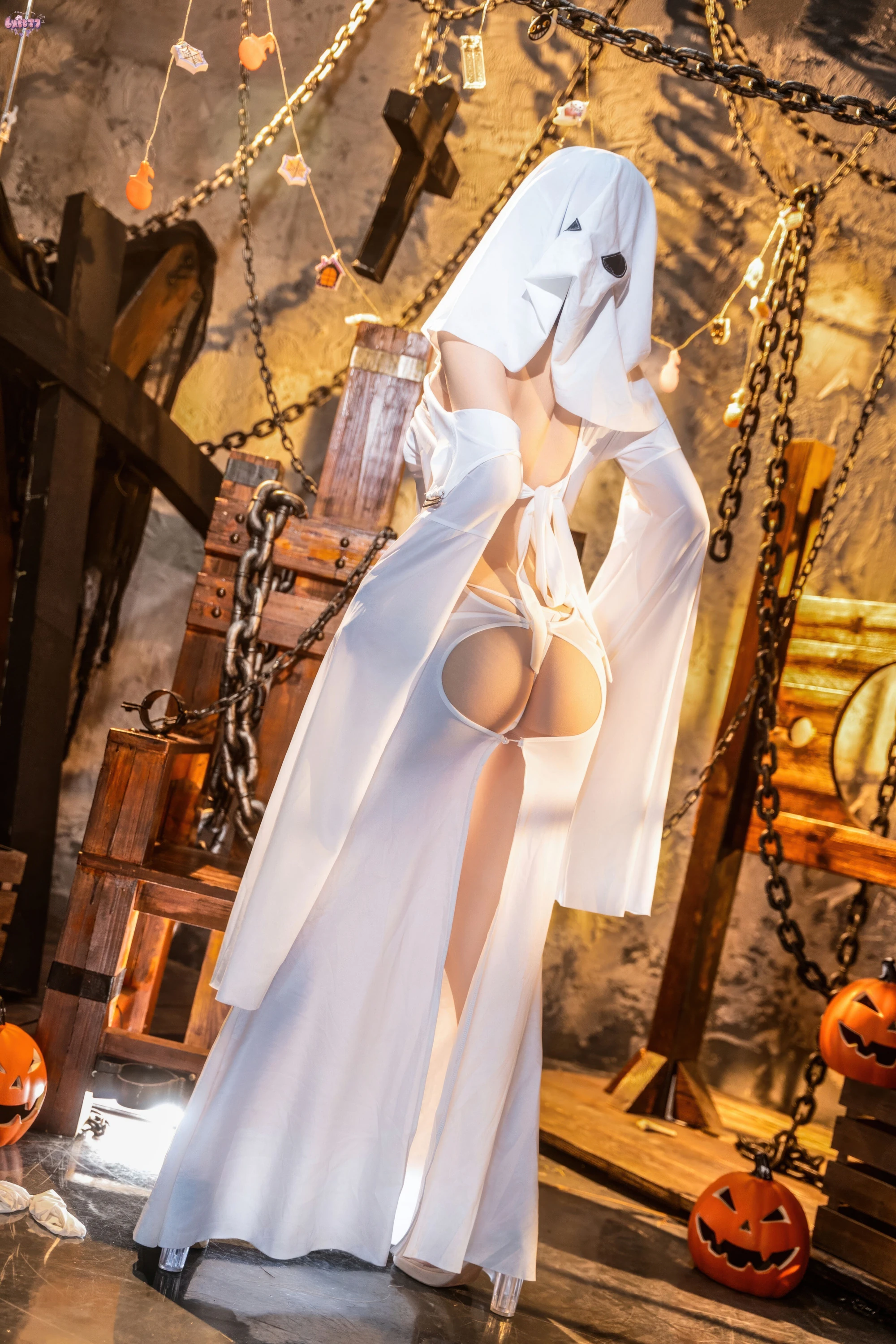 HentaiVN.net - Ảnh 58 - Thất Thất phải ngoan nhé: Cô nàng hồn ma - Oneshot