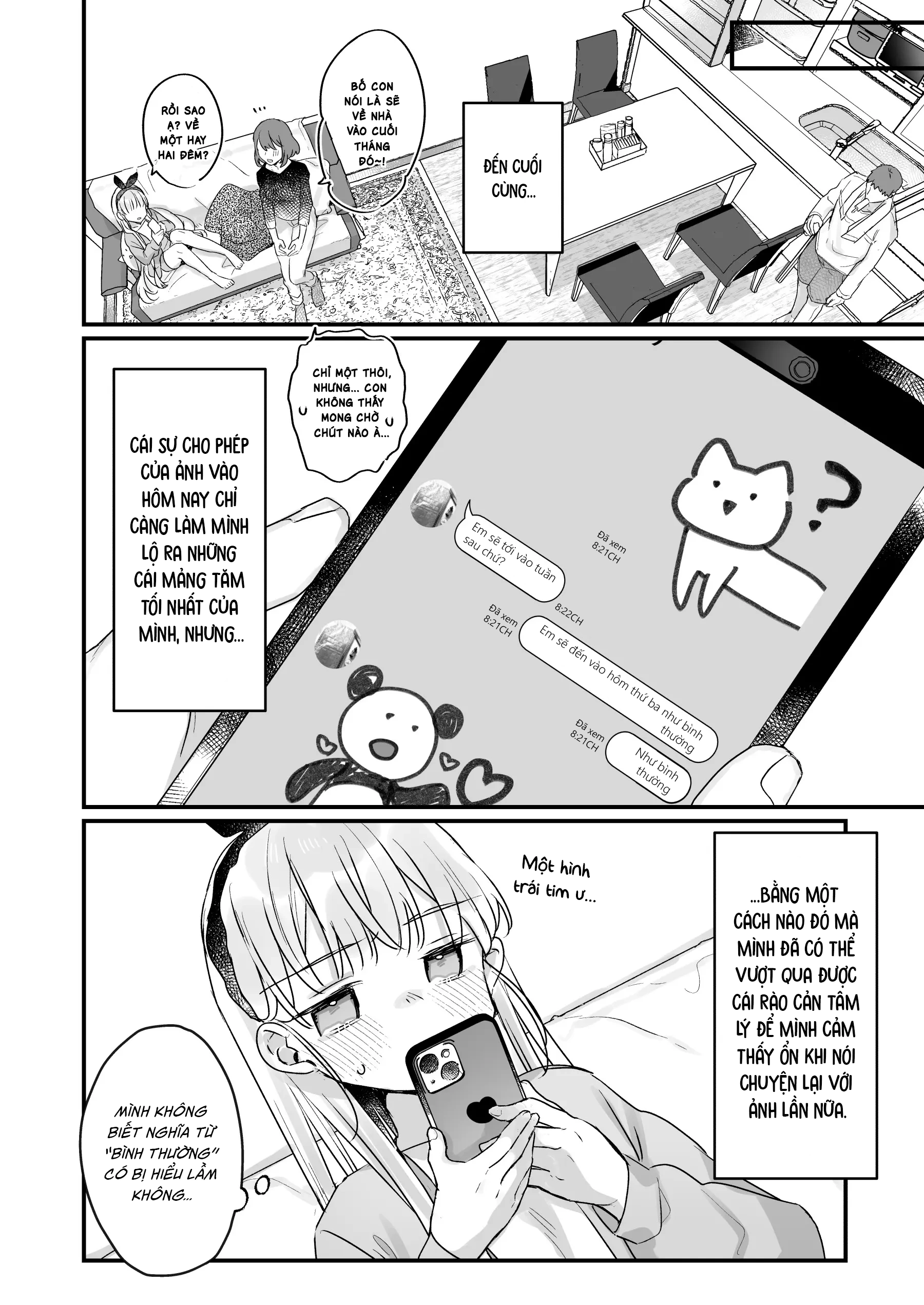 HentaiVN.net - Ảnh 59 - Nếu là kiểu tình yêu đó thì em không cần đâu 2~ Rõ ràng tôi chẳng phải là Alice, thế mà anh hàng xóm cứ gọi tôi là Alice làm tôi thấy sợ quá ! - Chap 1