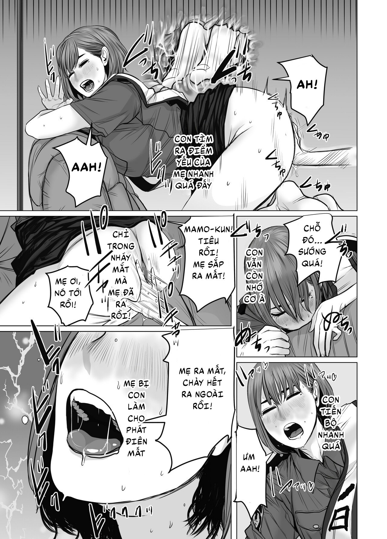 HentaiVN.net - Ảnh 59 - Mẹ là cựu idol gợi cảm, tôi không kiềm chế nổi - Chap 2