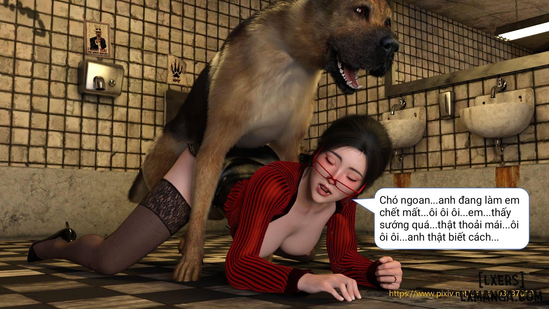 HentaiVN.net - Ảnh 59 - Dâng hiến bản thân   - Chương 3