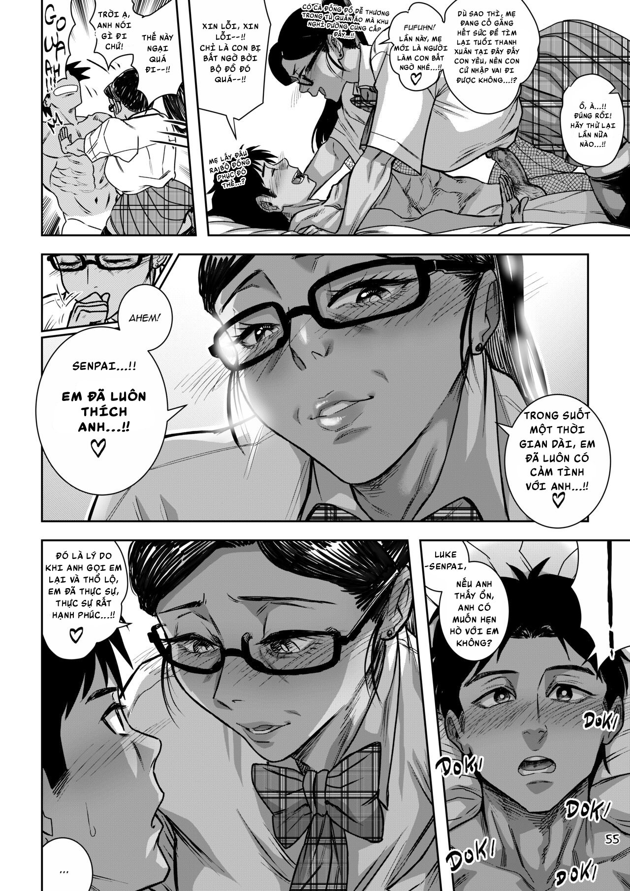 HentaiVN.net - Ảnh 60 - Luke will take care of it - Chap 3