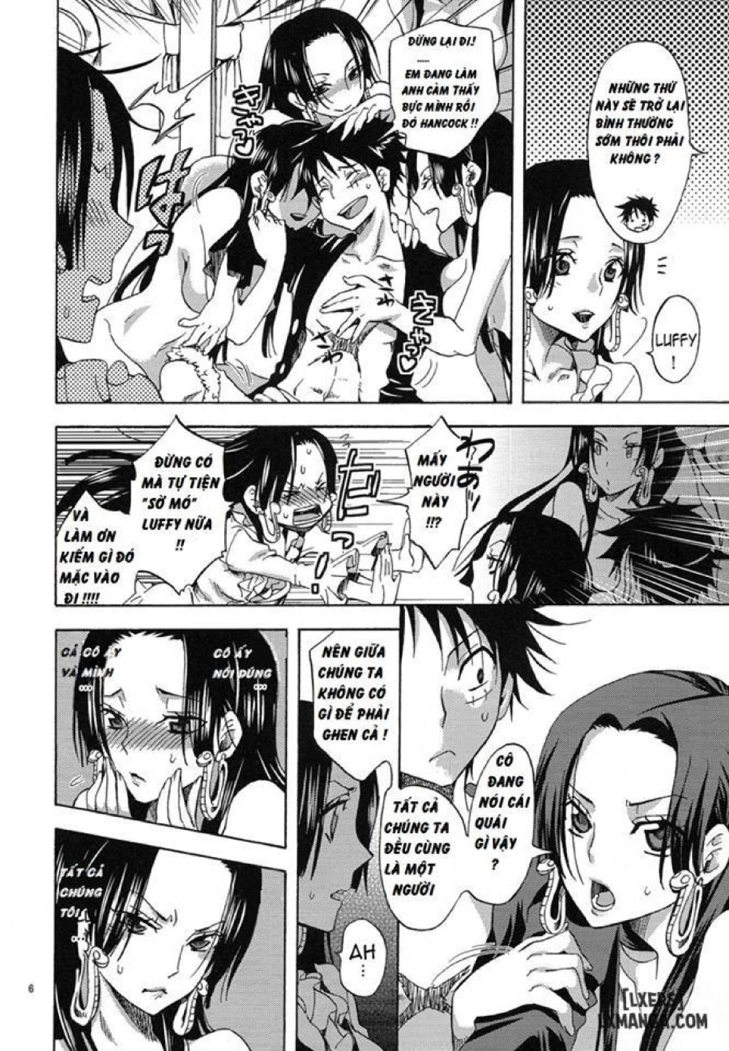HentaiVN.net - Ảnh 5 - [Yu-ri (Kurione-Sha)] Meromero Ha~rem★ (One Piece) - Oneshot