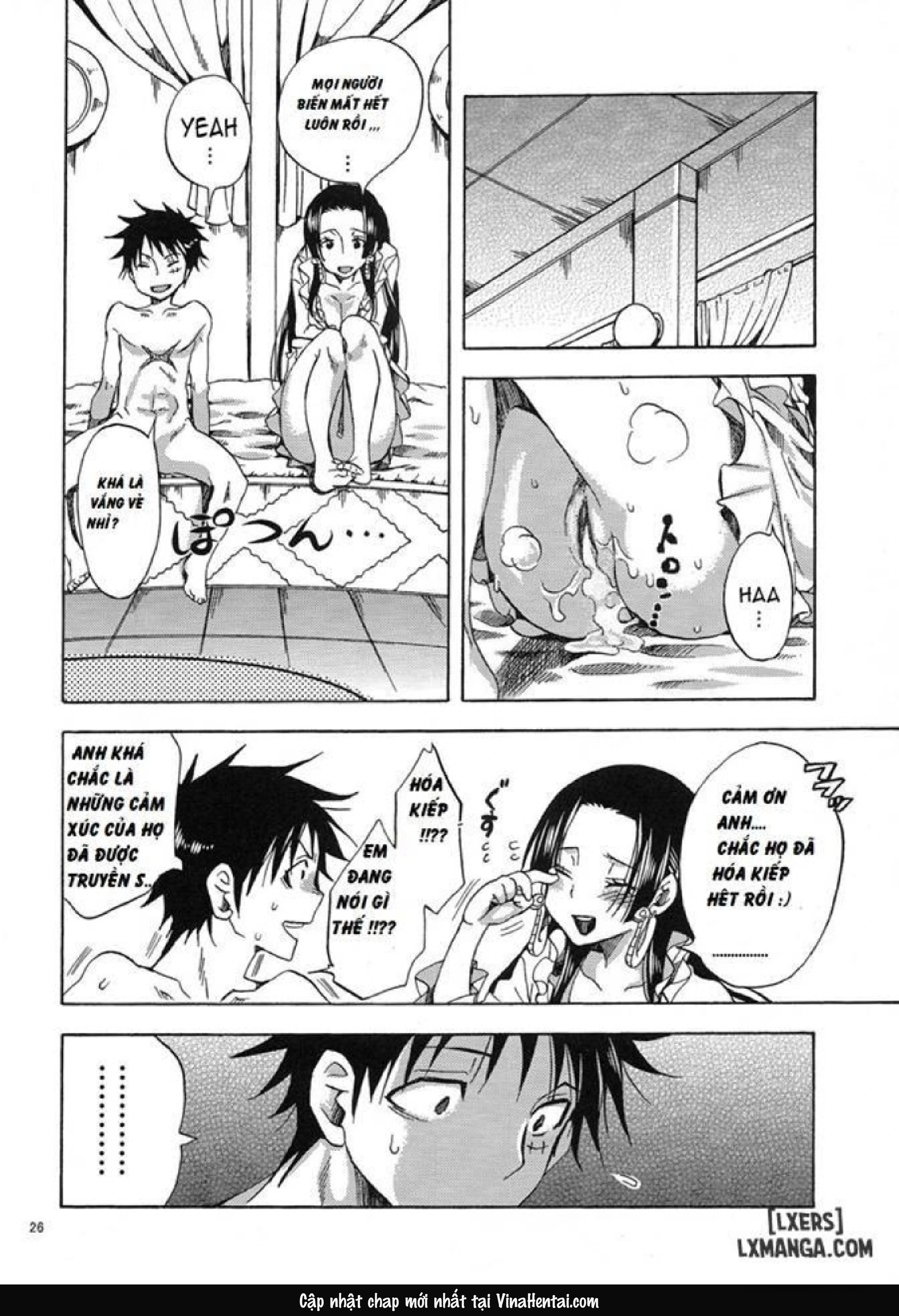 HentaiVN.net - Ảnh 24 - [Yu-ri (Kurione-Sha)] Meromero Ha~rem★ (One Piece) - Oneshot