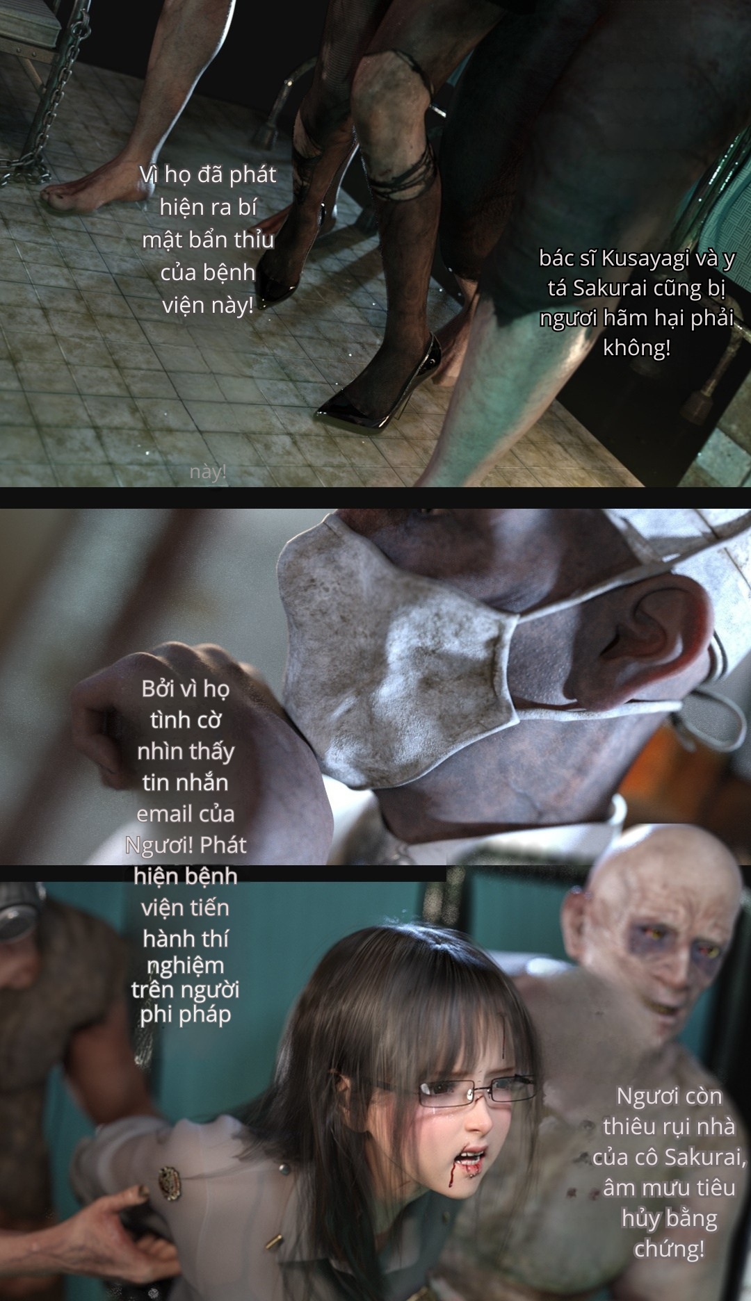 HentaiVN.net - Ảnh 7 - Mental Hospital - 3. Bắt giữ Fuyuki Rin'ne, bắt đầu điều trị nào