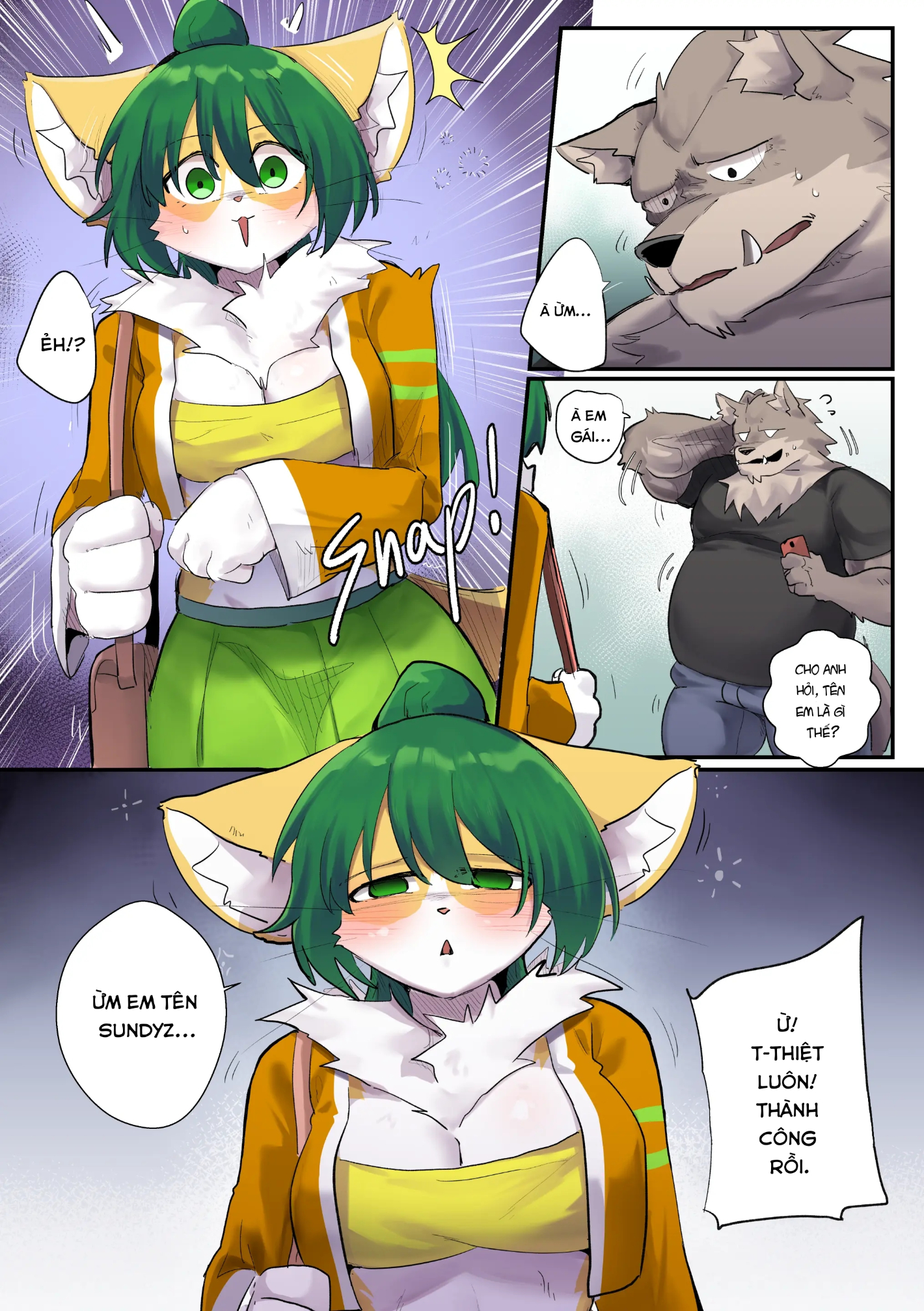 HentaiVN.net - Ảnh 7 - SollyzSundyz Dark Vol.3 - Chap 1