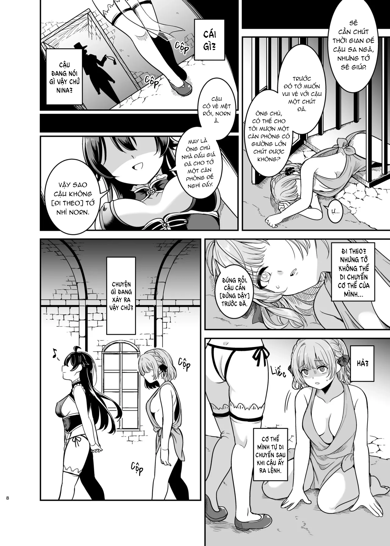 HentaiVN.net - Ảnh 7 - Khoá Huấn Luyện Nô Lệ Tình Dục Của Cô Chủ Yandere - oneshot