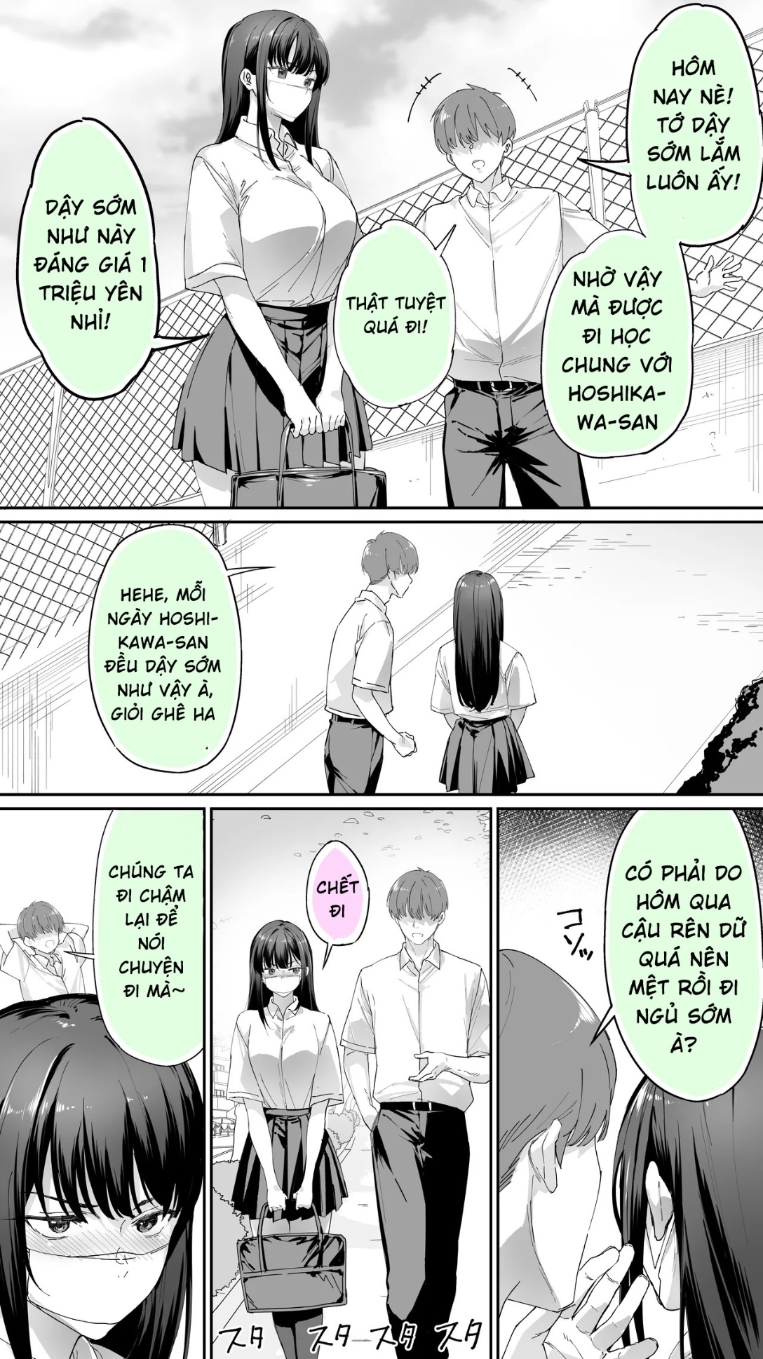 HentaiVN.net - Ảnh 5 - Okoranaide Hoshikawa-san - Chap 3