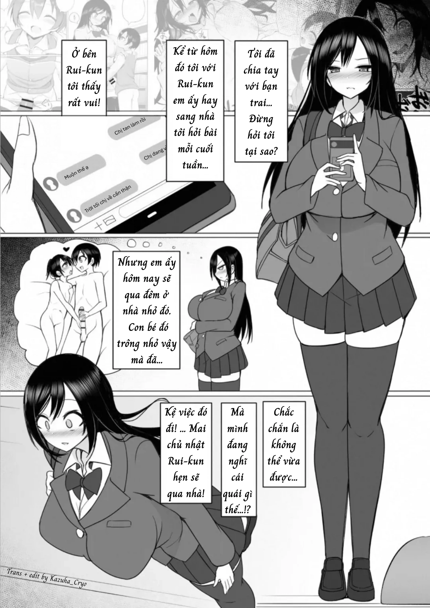 HentaiVN.net - Ảnh 7 - Phịch thủ Rui-kun - Chap 4