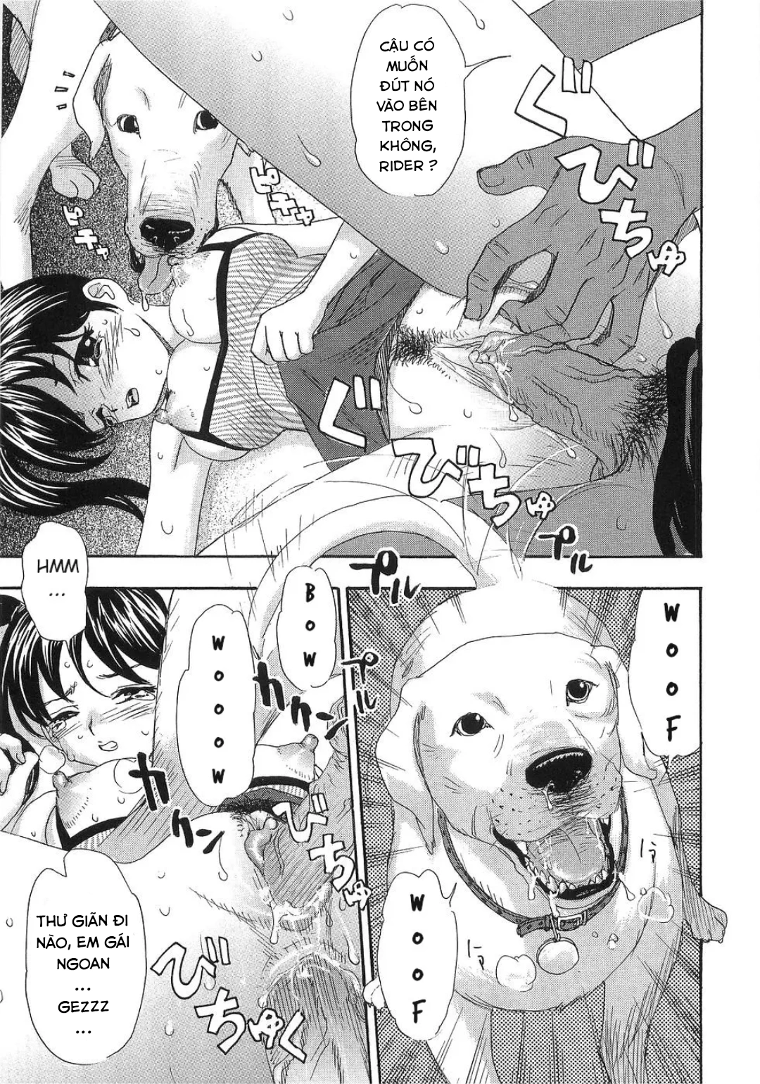 HentaiVN.net - Ảnh 6 - Chăm sóc cho chó - Chap 1
