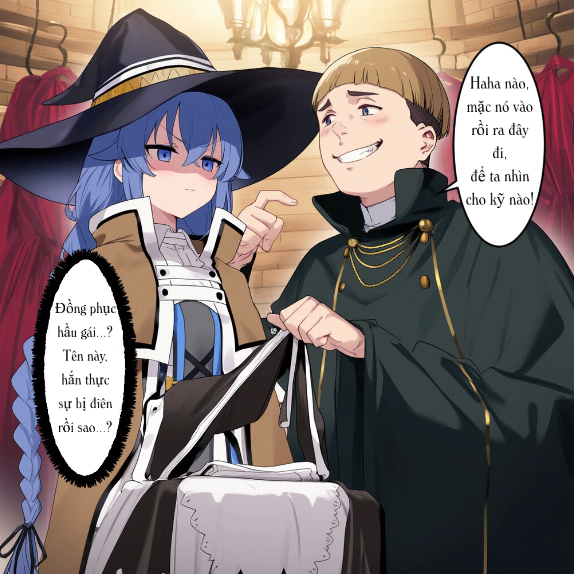 HentaiVN.net - Ảnh 7 - Mushoku Tensei – Ngày Roxy trở thành nô lệ tình dục của Pax - chương 2 (full)