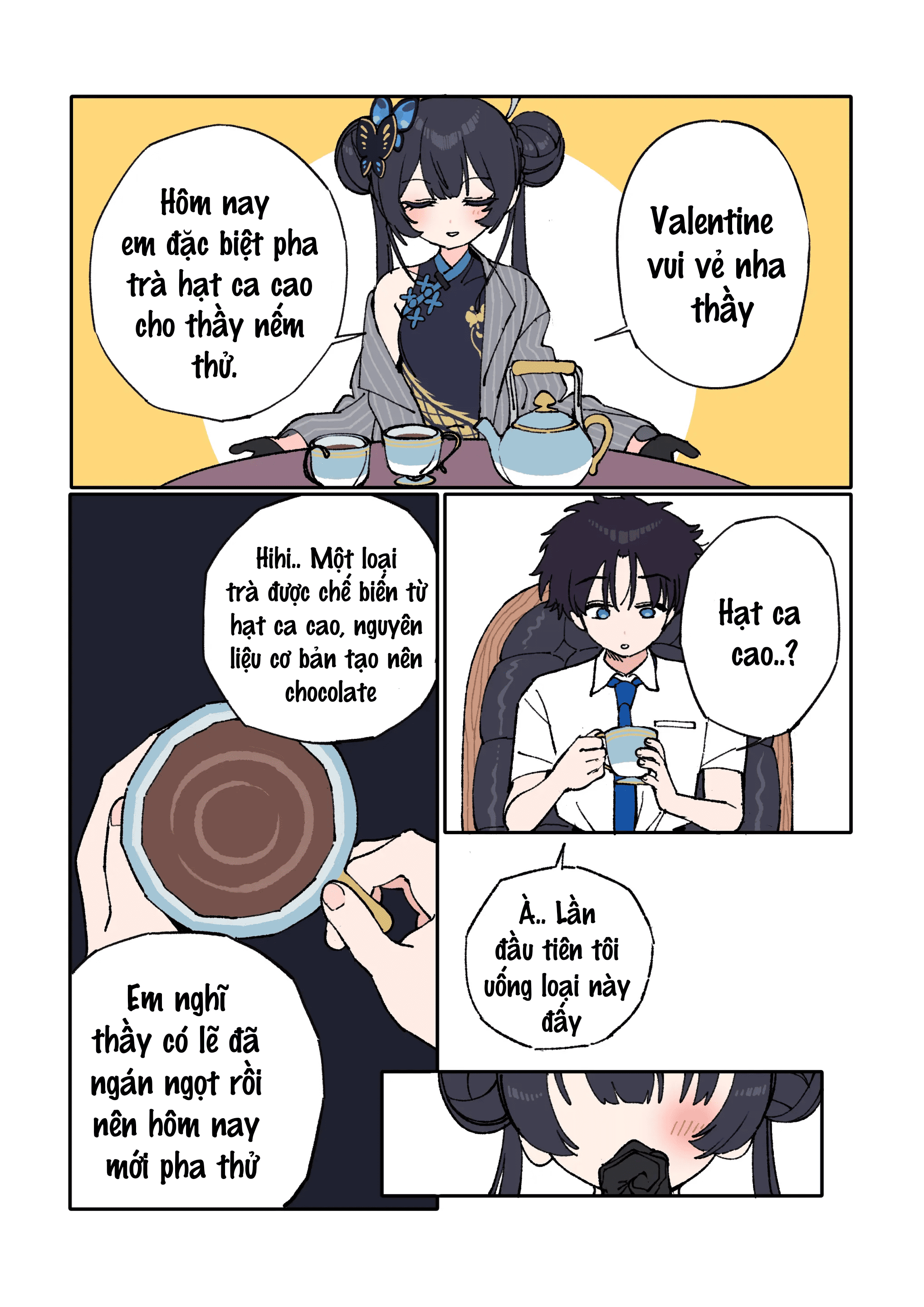HentaiVN.net - Ảnh 7 - Cuốn Sách Tình Yêu Của Kisaki & Sensei - Oneshot