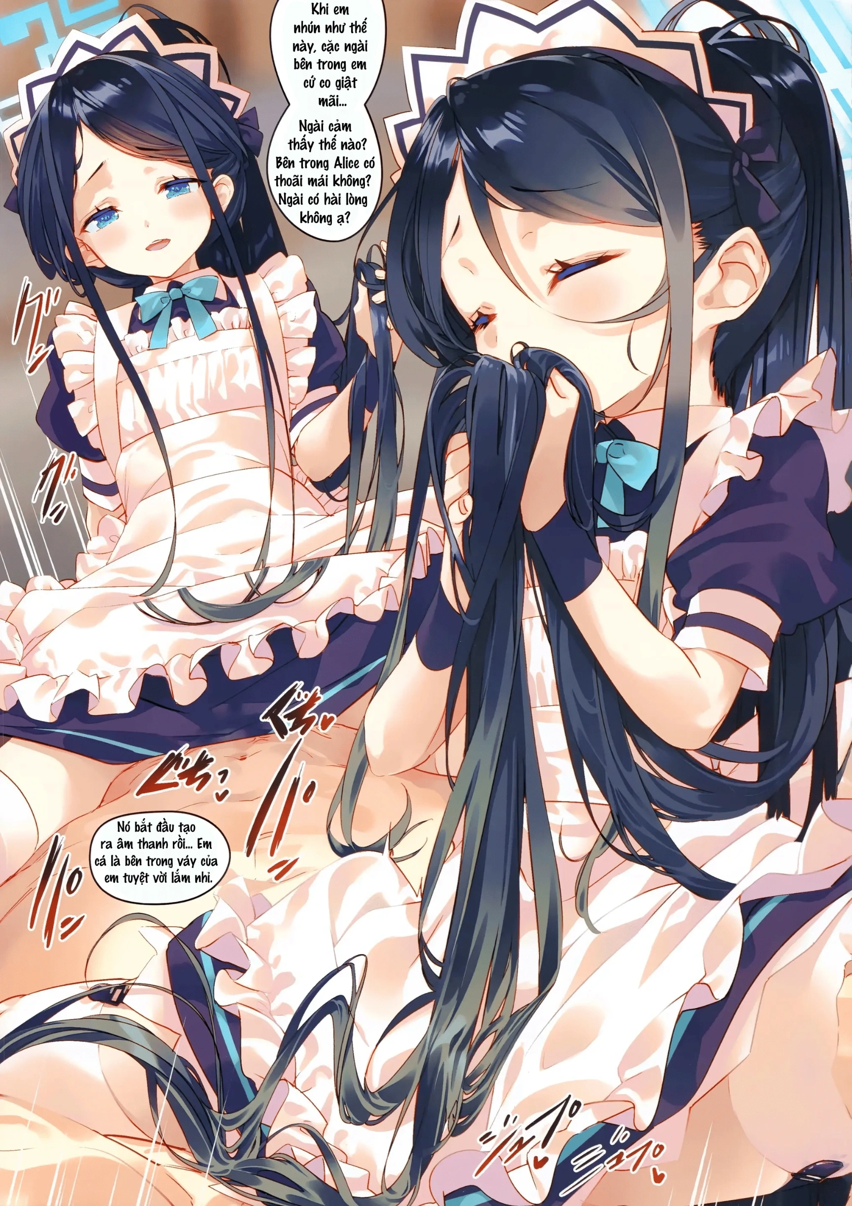 HentaiVN.net - Ảnh 7 - Sensei tính hốt luôn cả em hầu gái Alice sao? - Oneshot